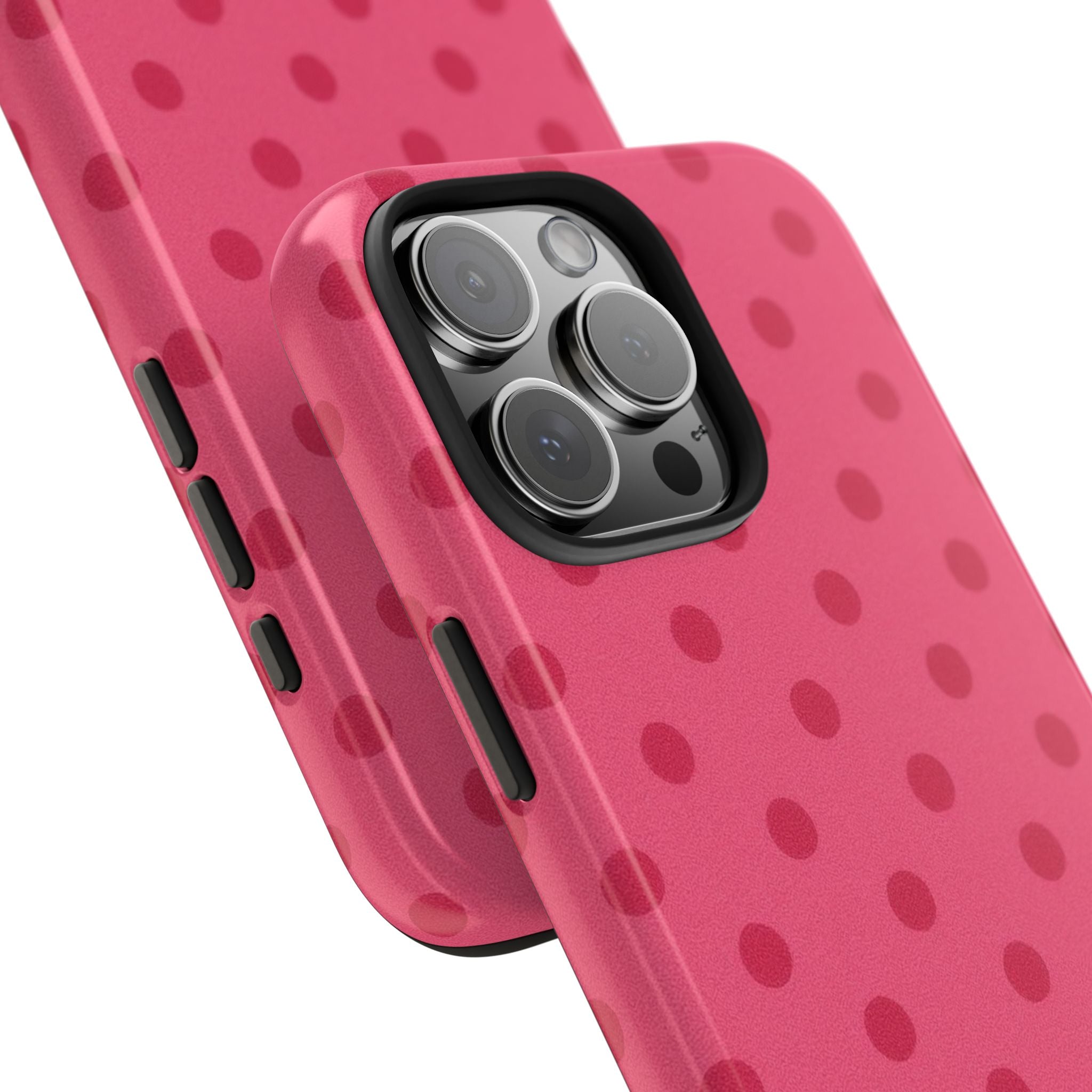 Hot Pink Polka Dots