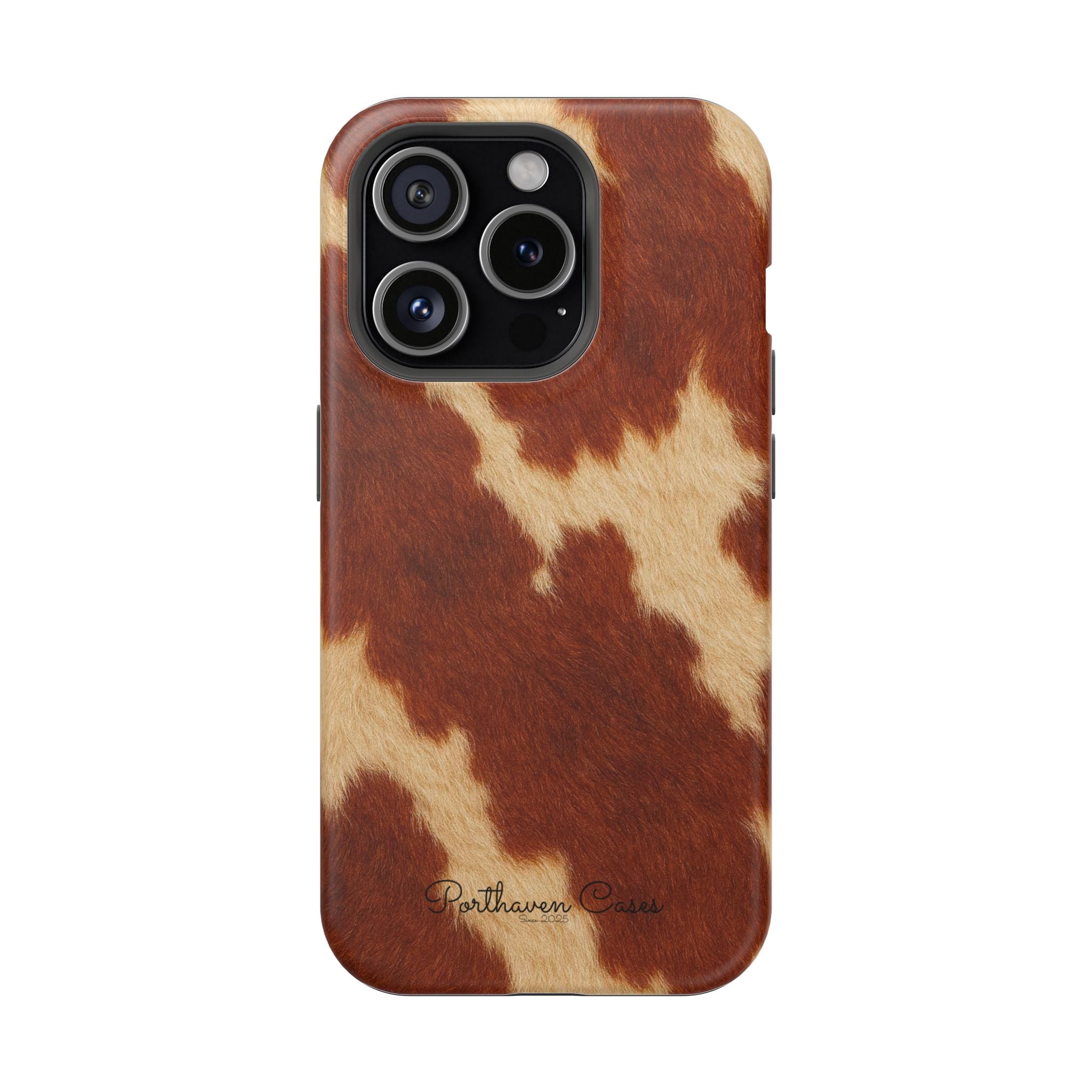 BROWN COWHIDE