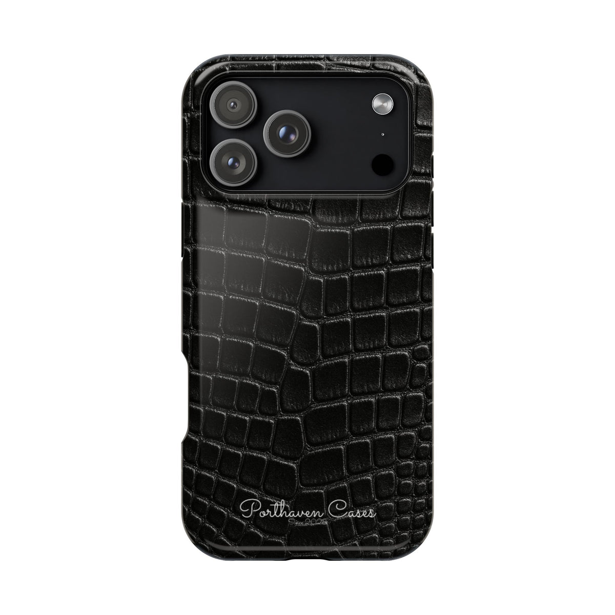 ONYX ALLIGATOR HIDE