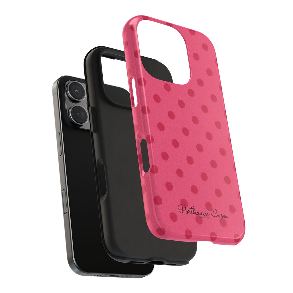 Hot Pink Polka Dots