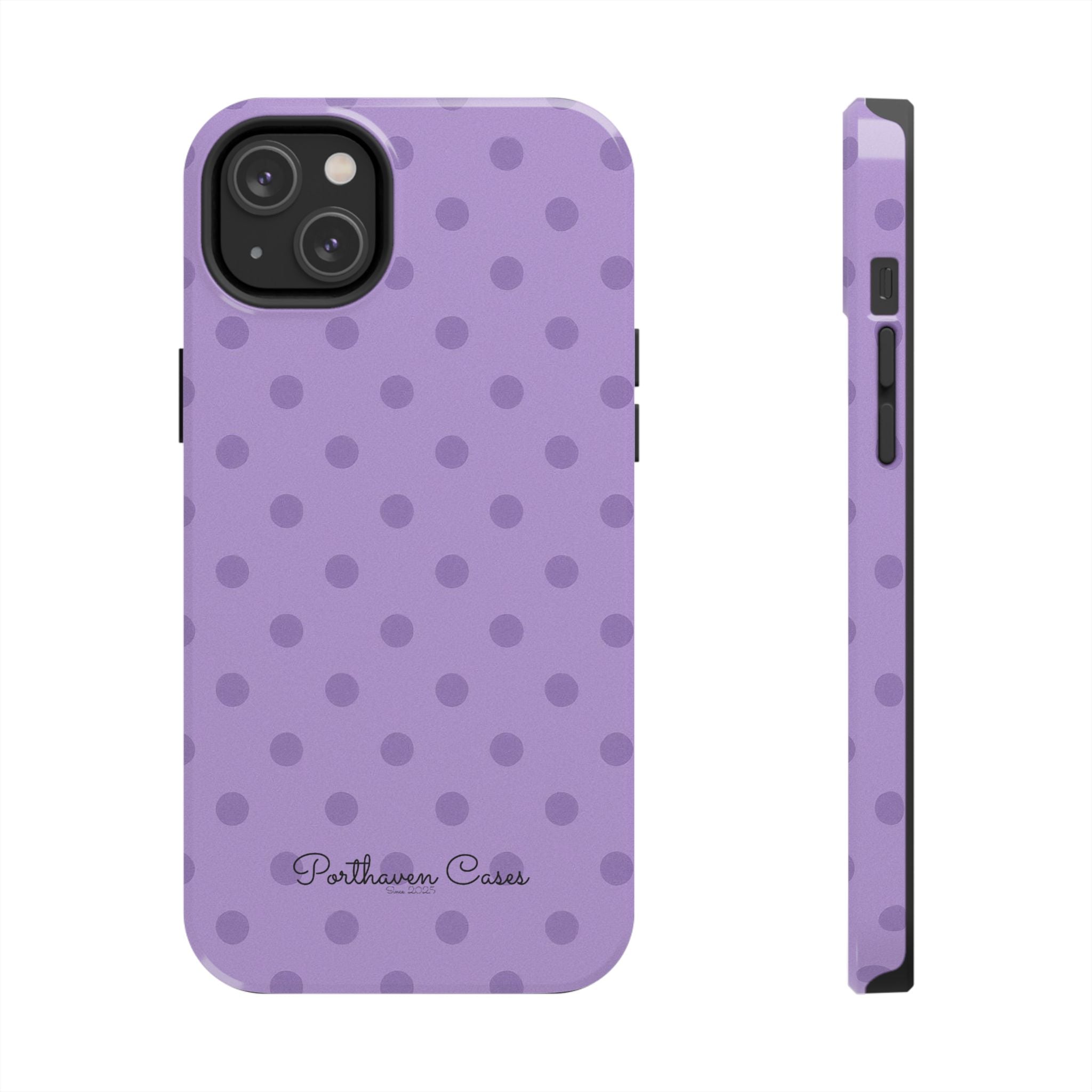 LAVENDER POLKA DOTS