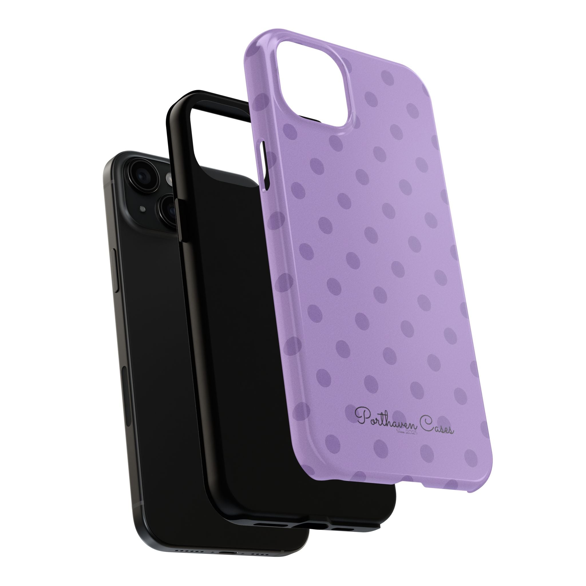 LAVENDER POLKA DOTS