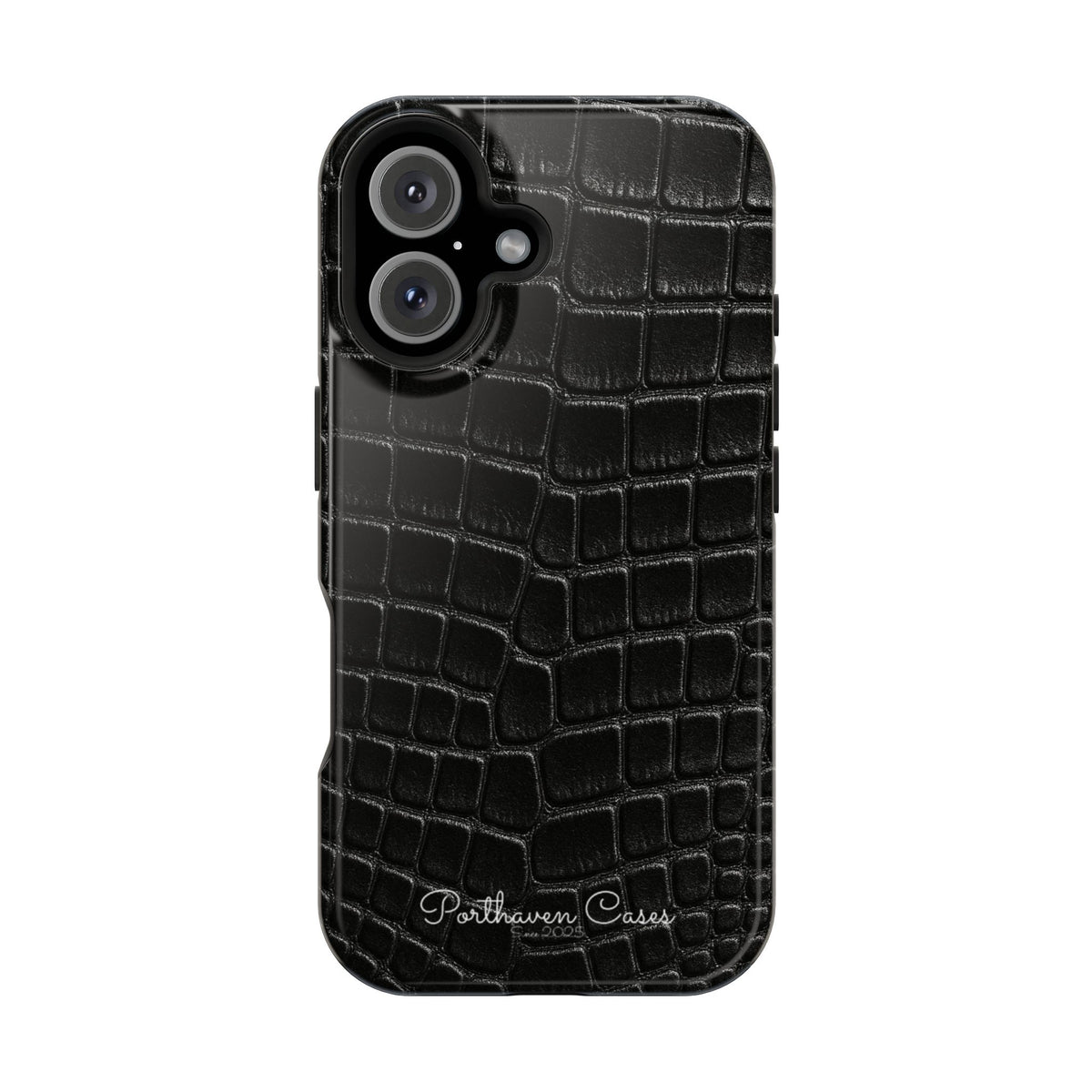 ONYX ALLIGATOR HIDE