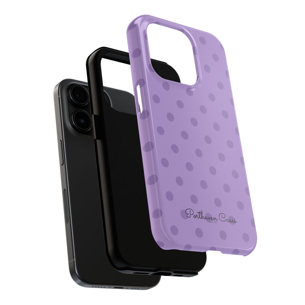 LAVENDER POLKA DOTS