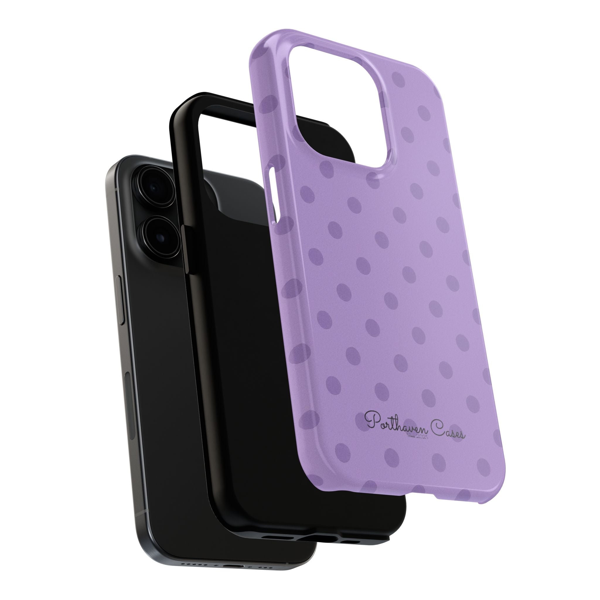 LAVENDER POLKA DOTS