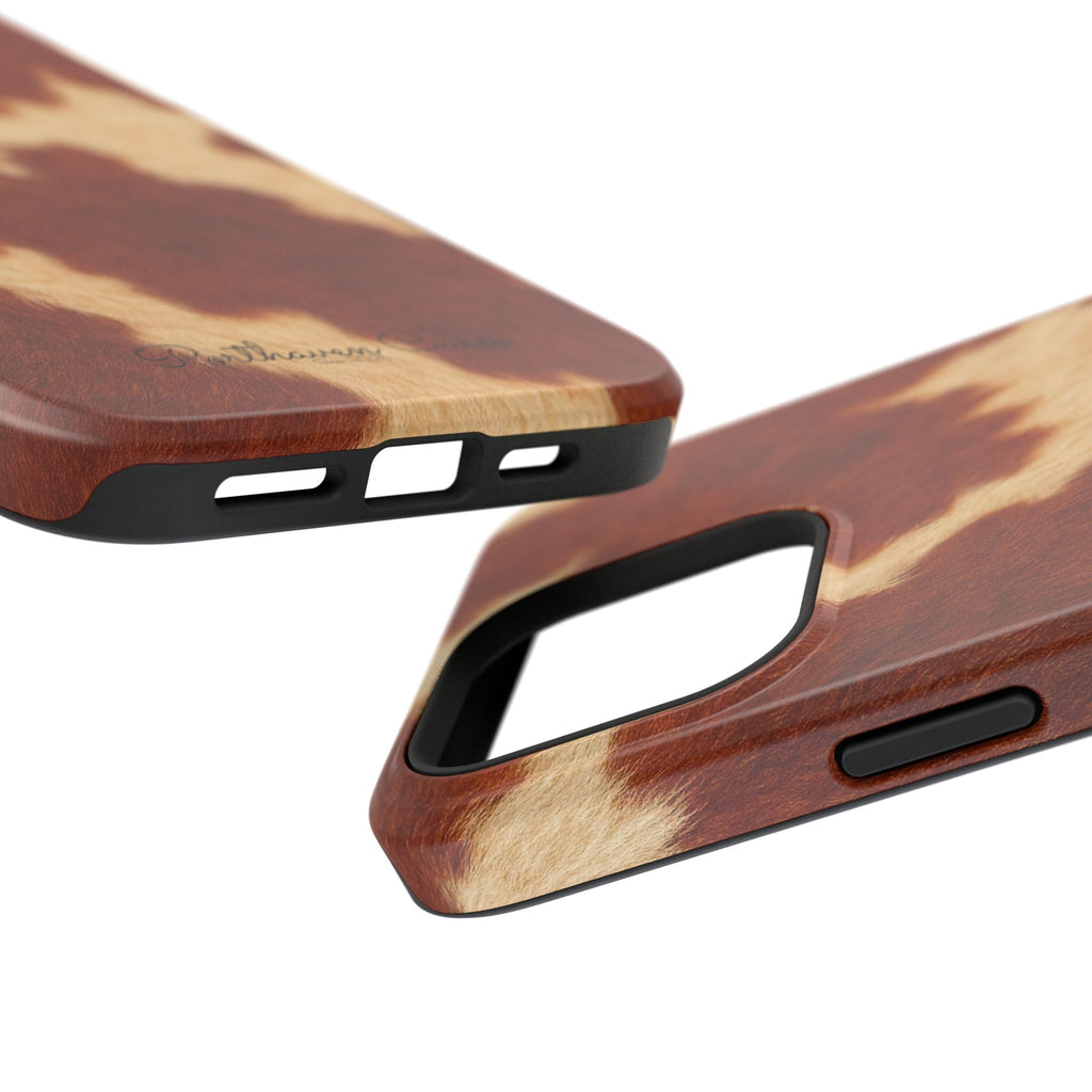 BROWN COWHIDE
