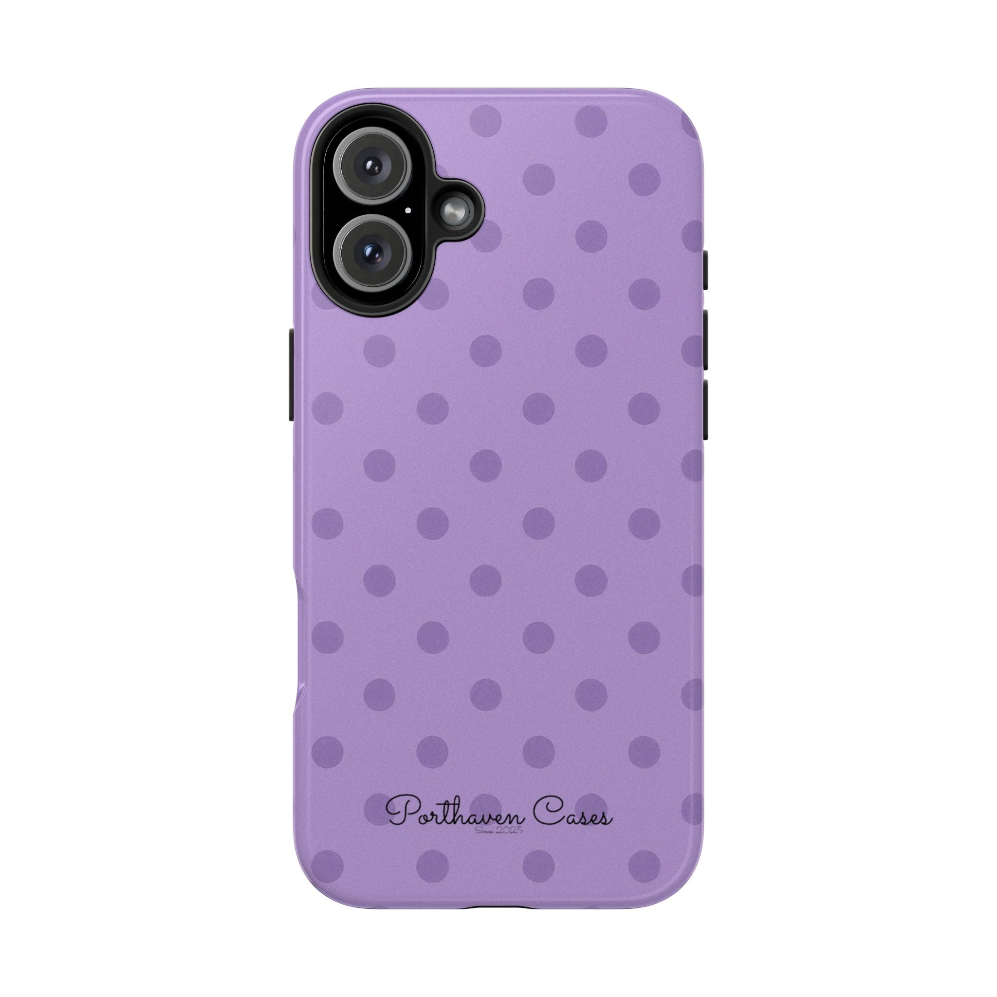 LAVENDER POLKA DOTS