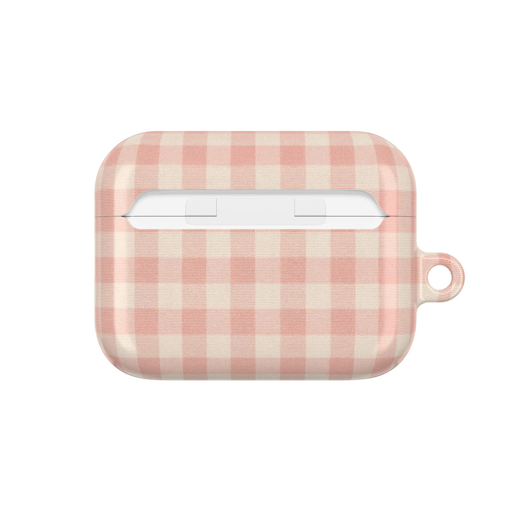 Pink Gingham | AirPods Case