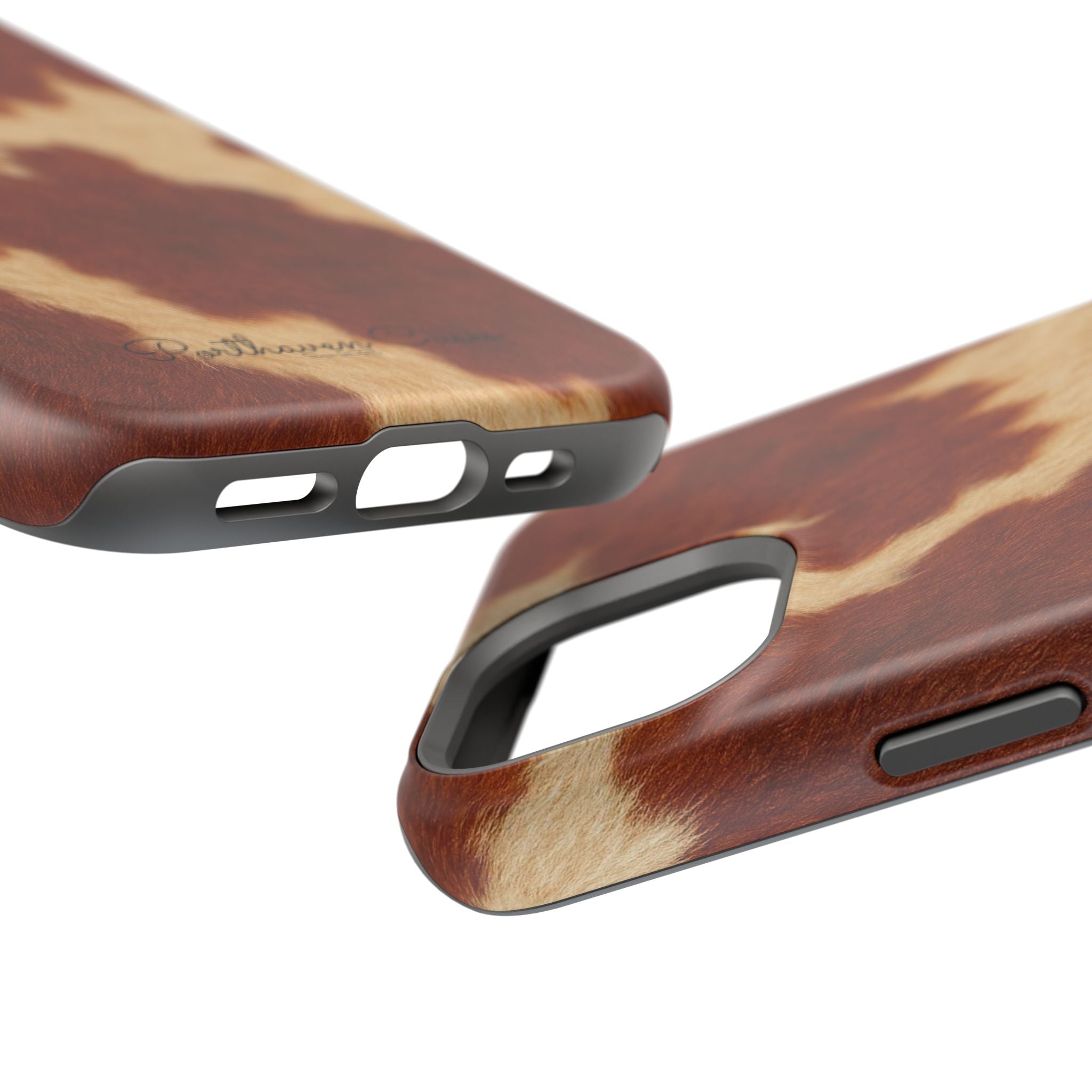 BROWN COWHIDE