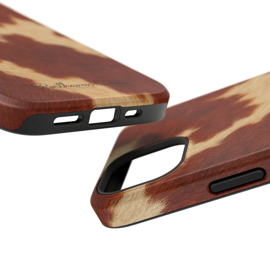 BROWN COWHIDE