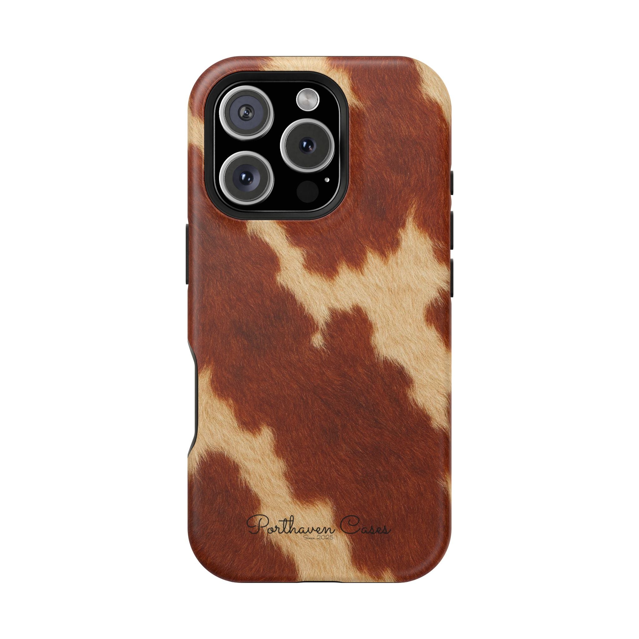 BROWN COWHIDE