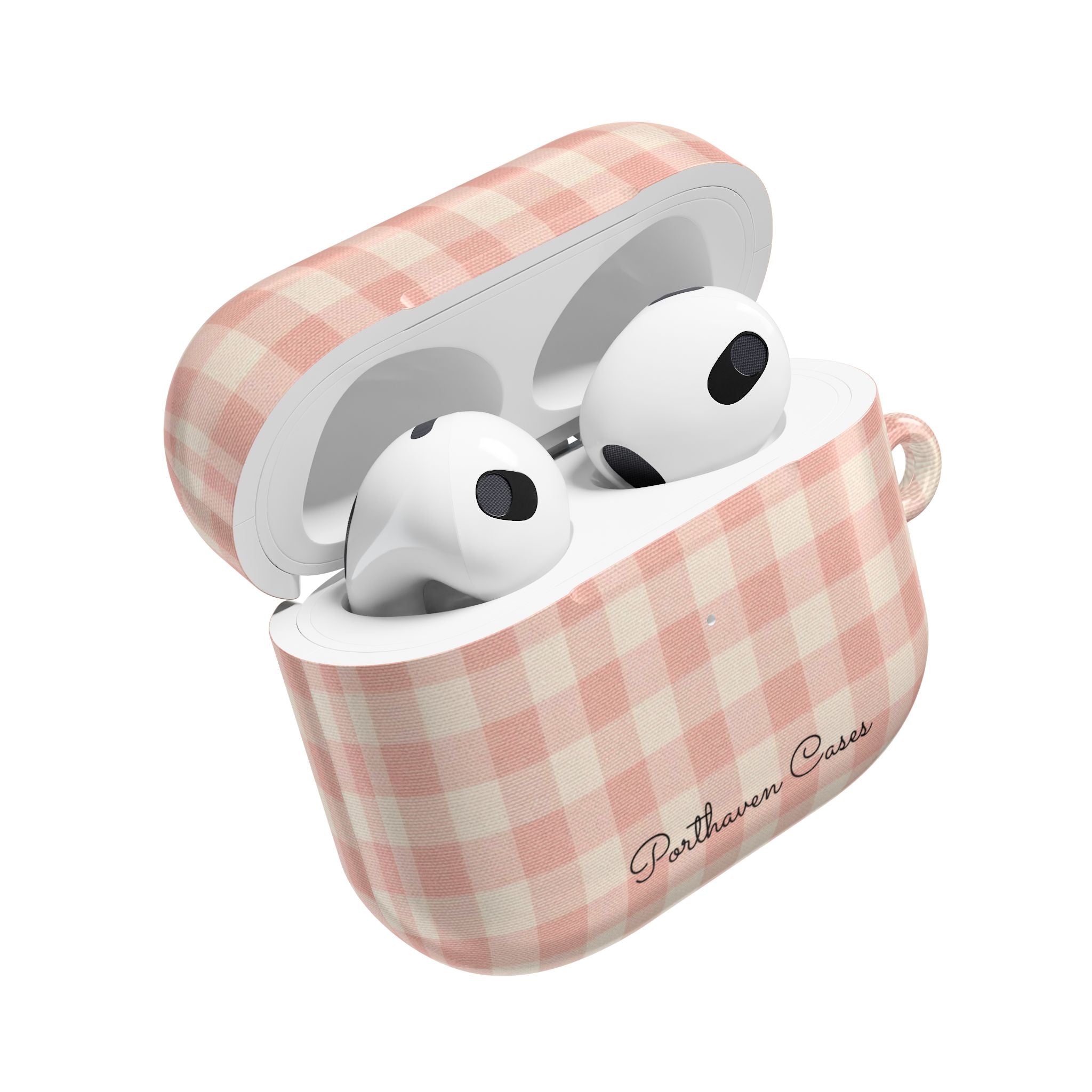 Pink Gingham | AirPods Case