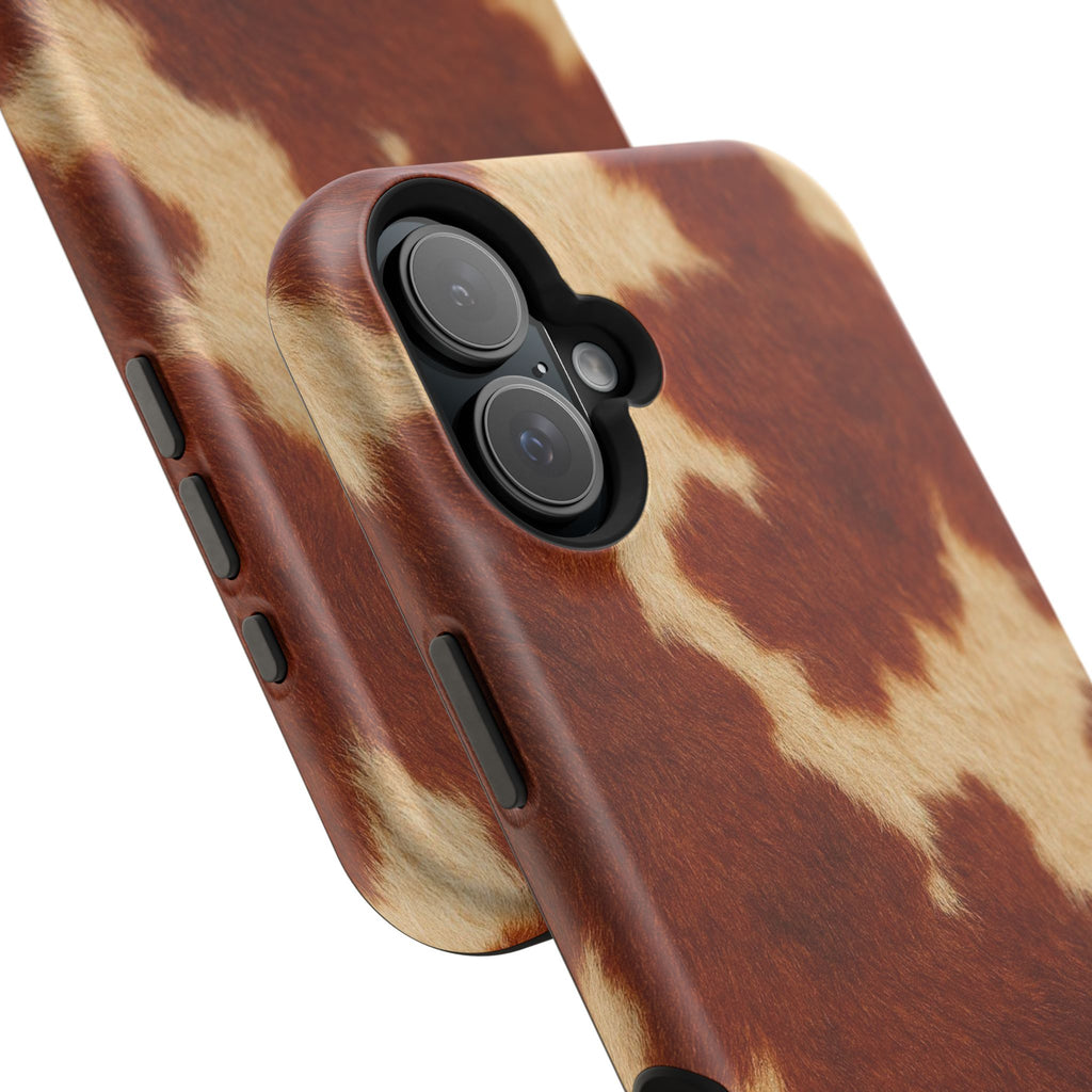 BROWN COWHIDE