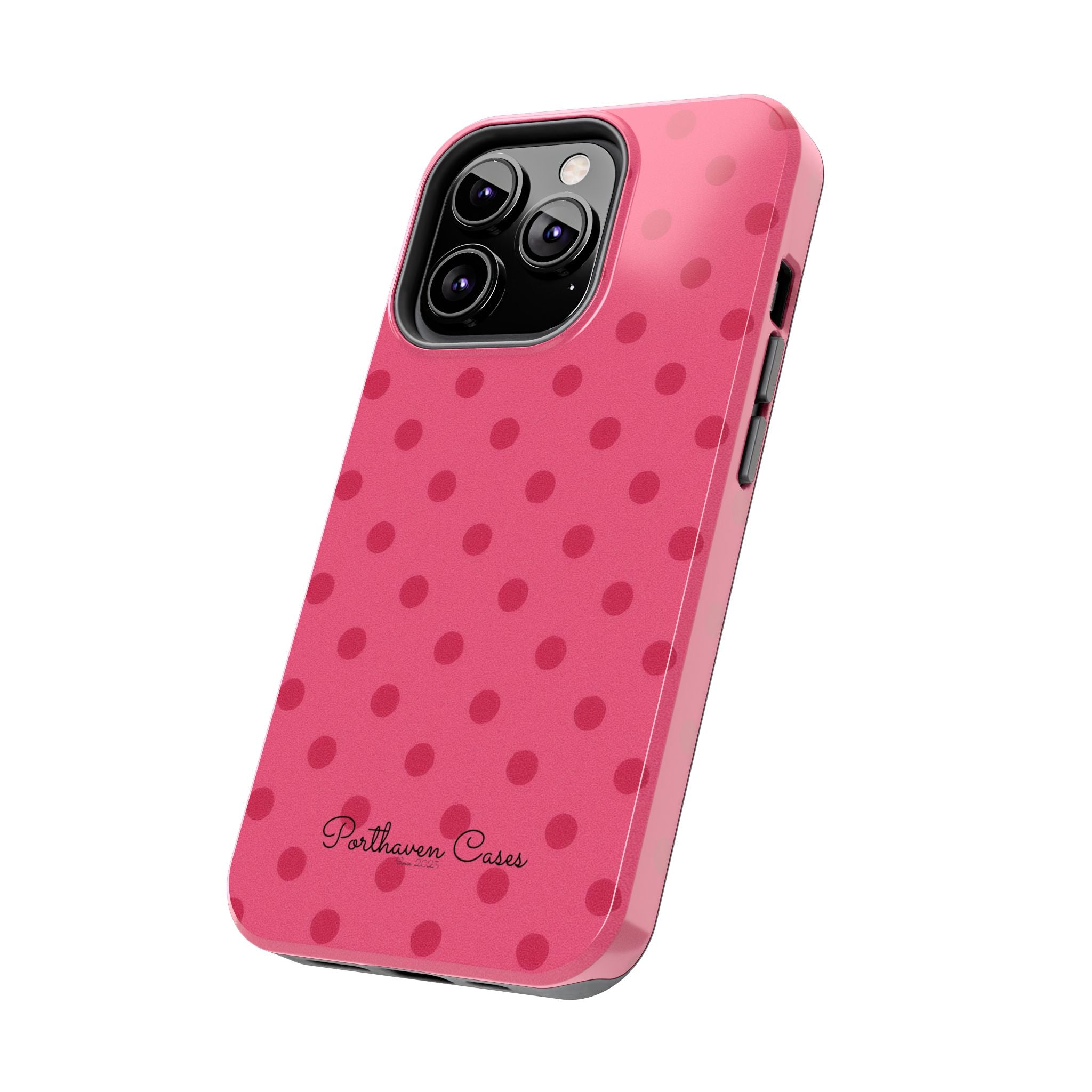 Hot Pink Polka Dots