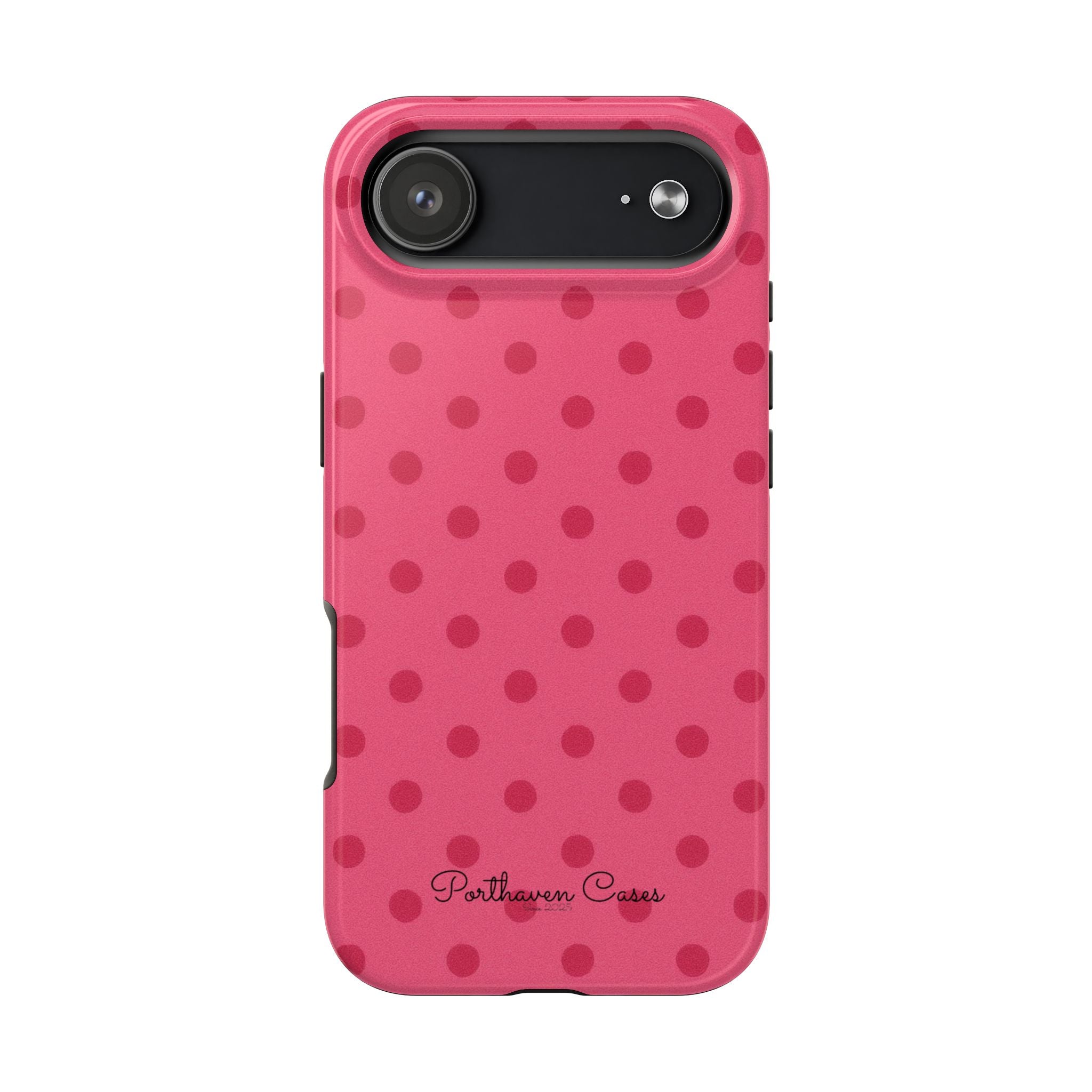 Hot Pink Polka Dots