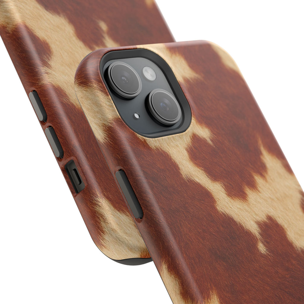 BROWN COWHIDE