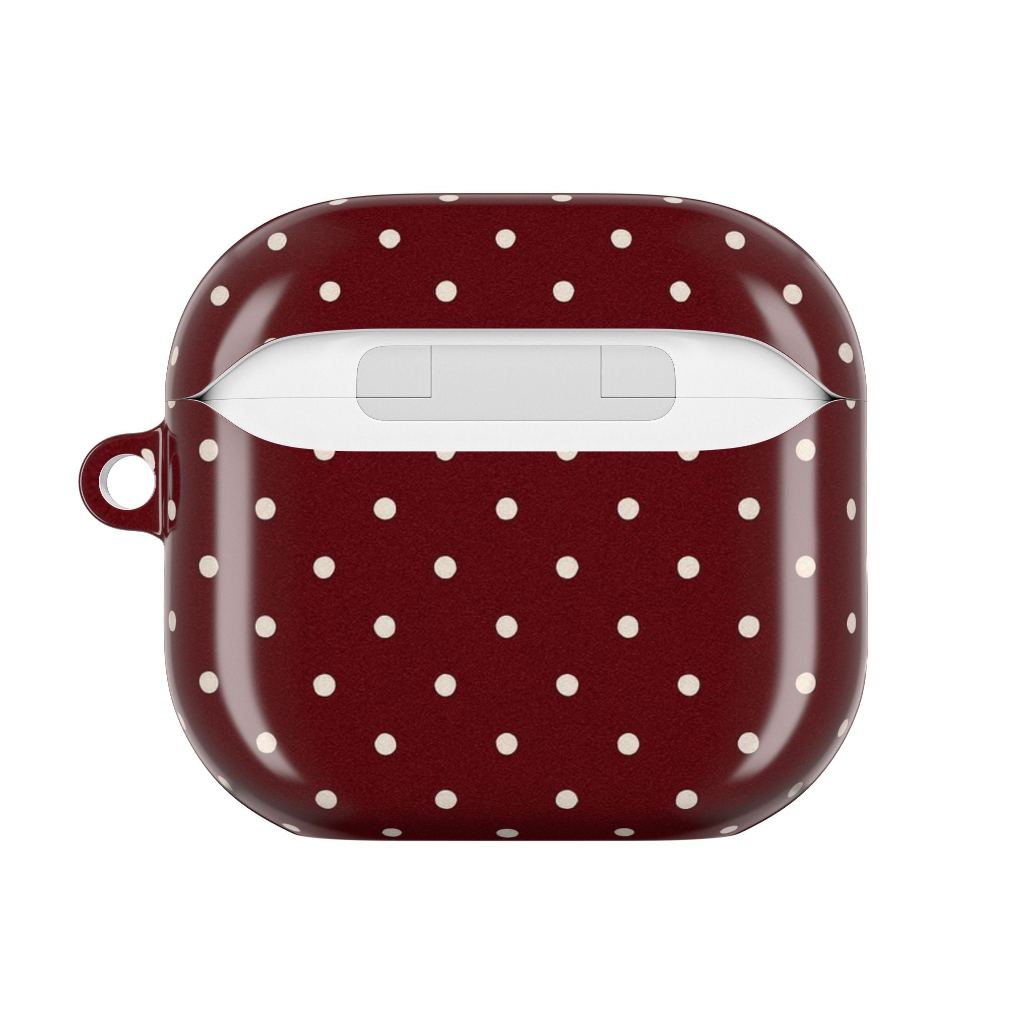 Burgundy Polka Dot | AirPods Case
