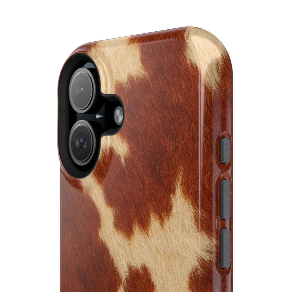 BROWN COWHIDE