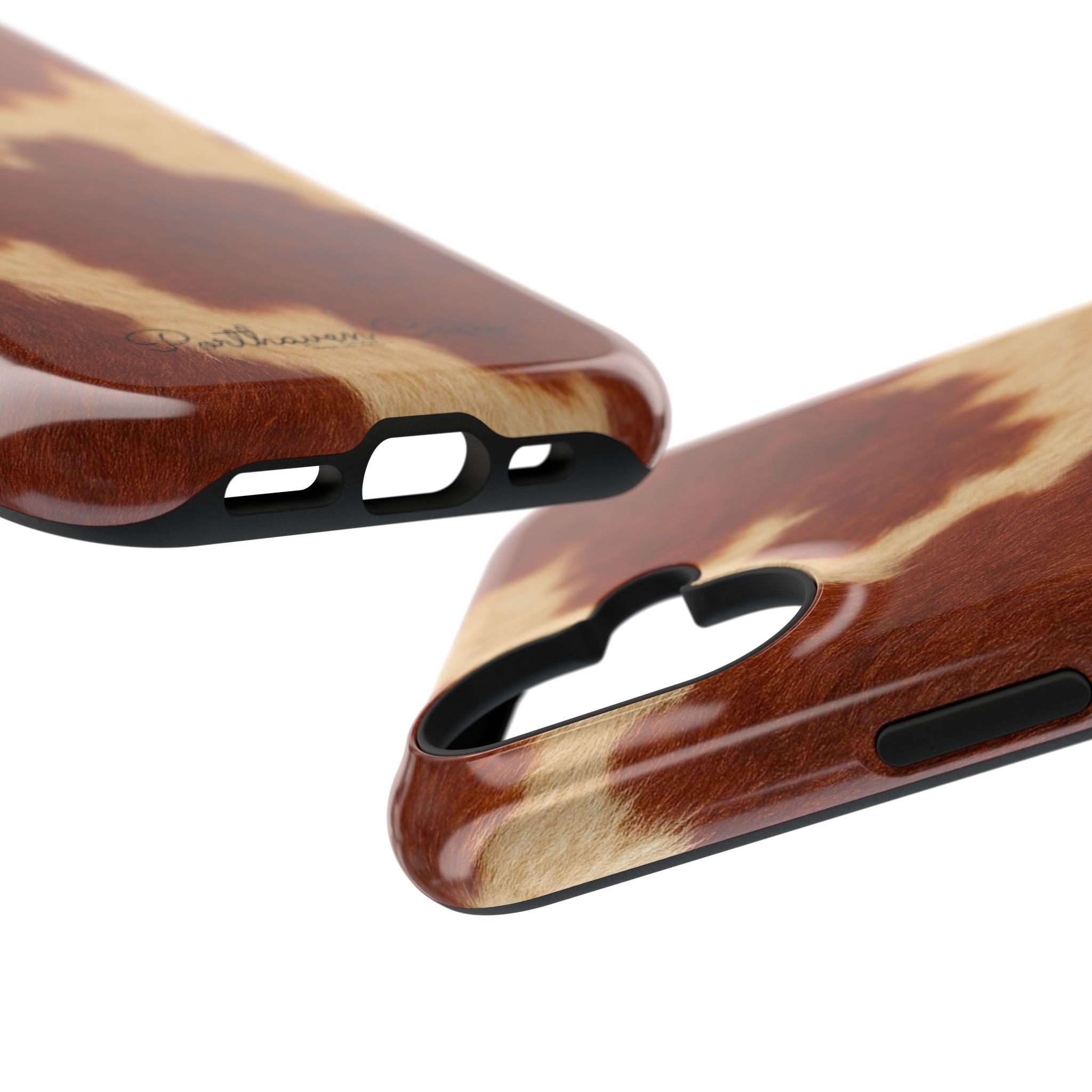 BROWN COWHIDE
