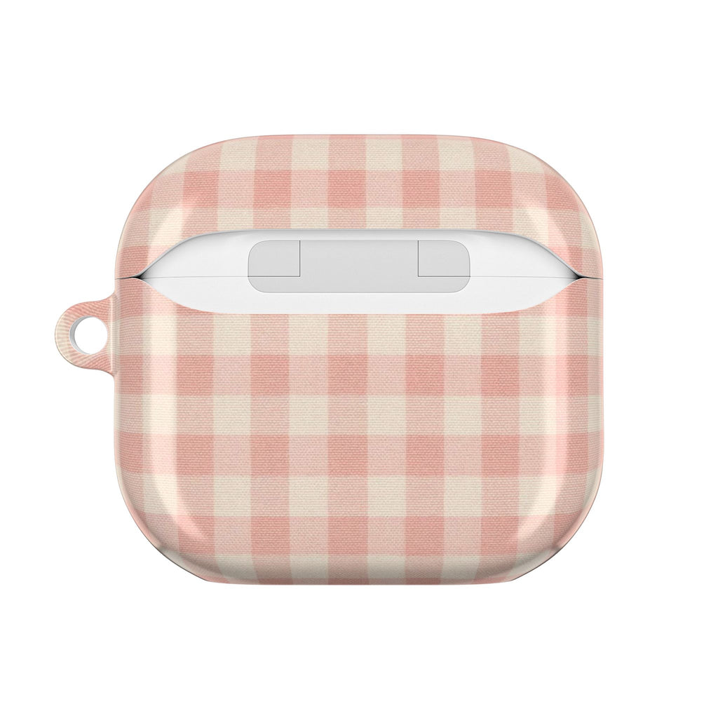 Pink Gingham | AirPods Case
