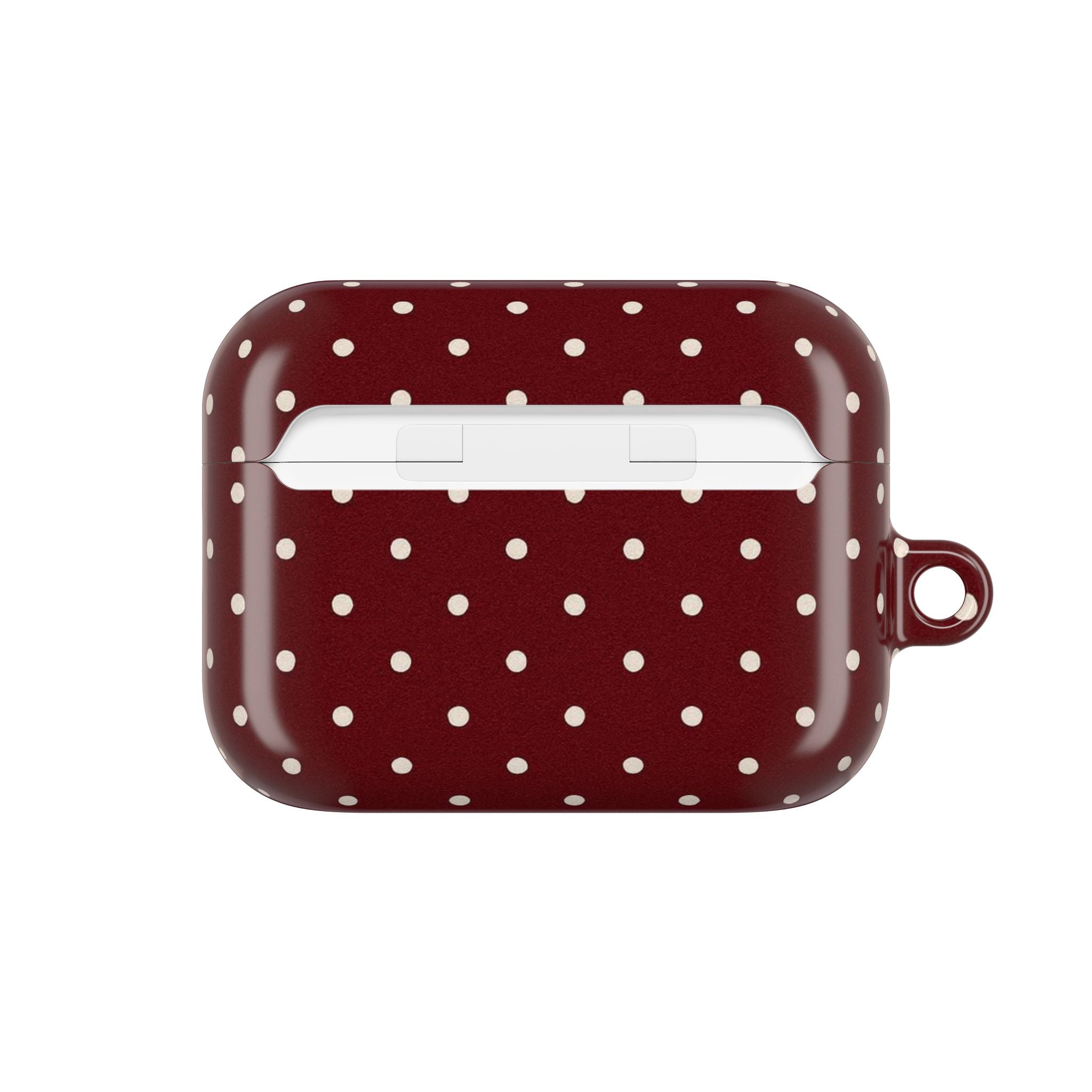 Burgundy Polka Dot | AirPods Case