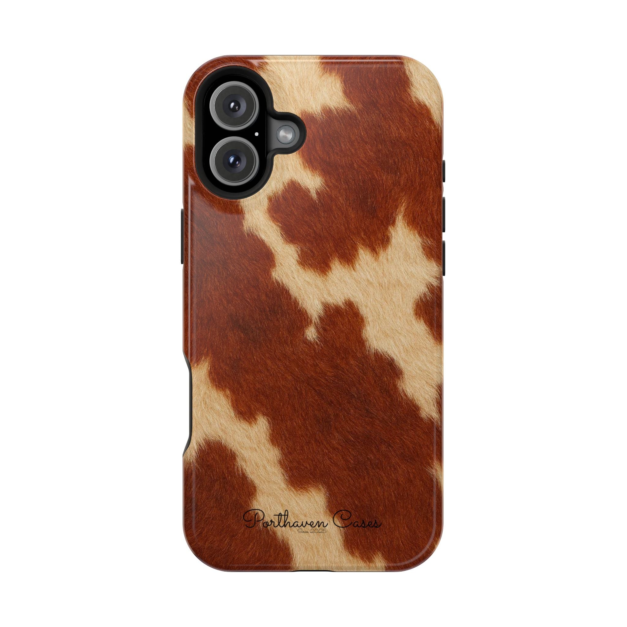 BROWN COWHIDE