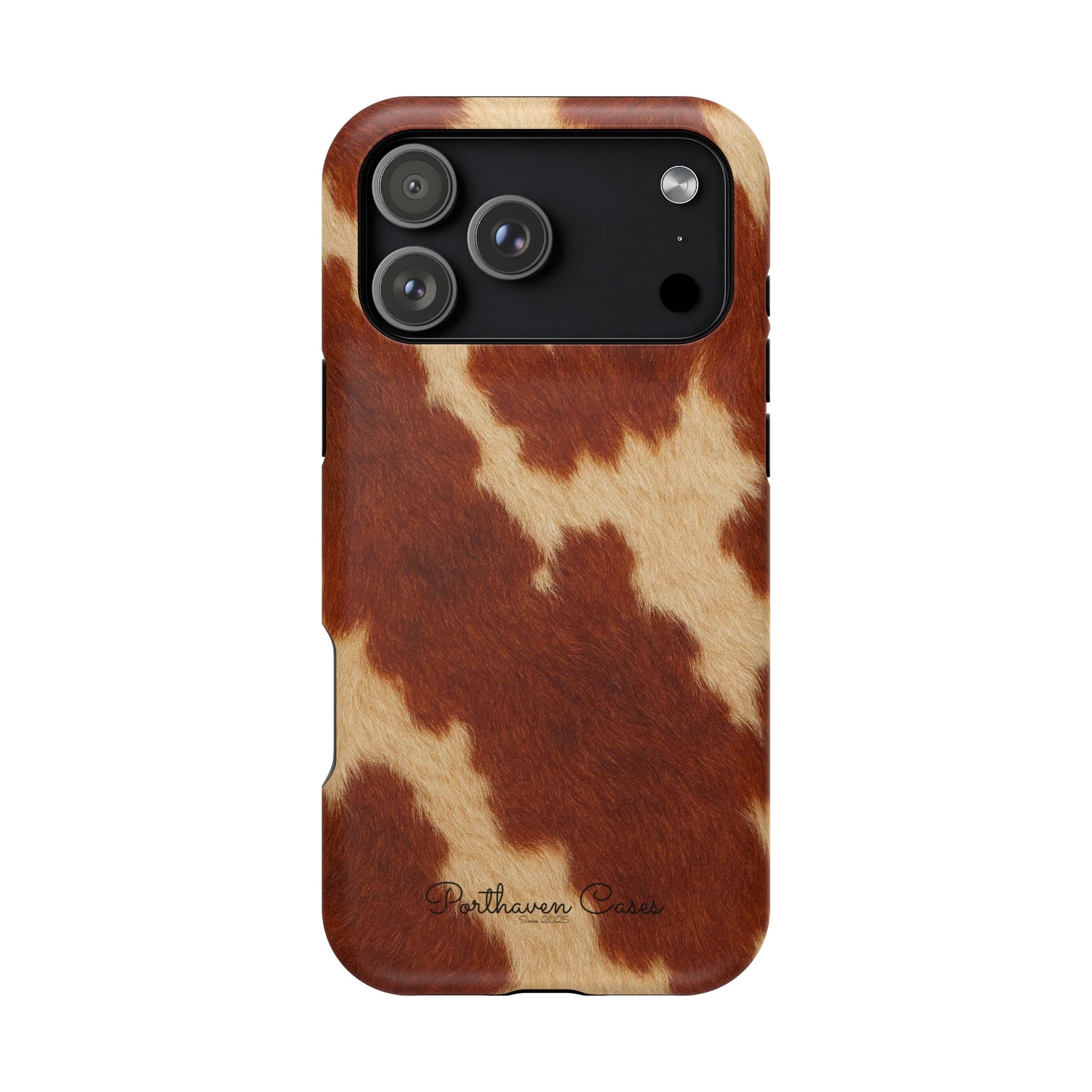 BROWN COWHIDE