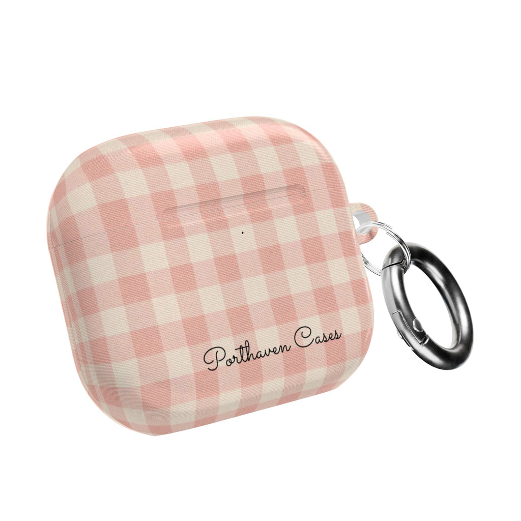 Pink Gingham | AirPods Case