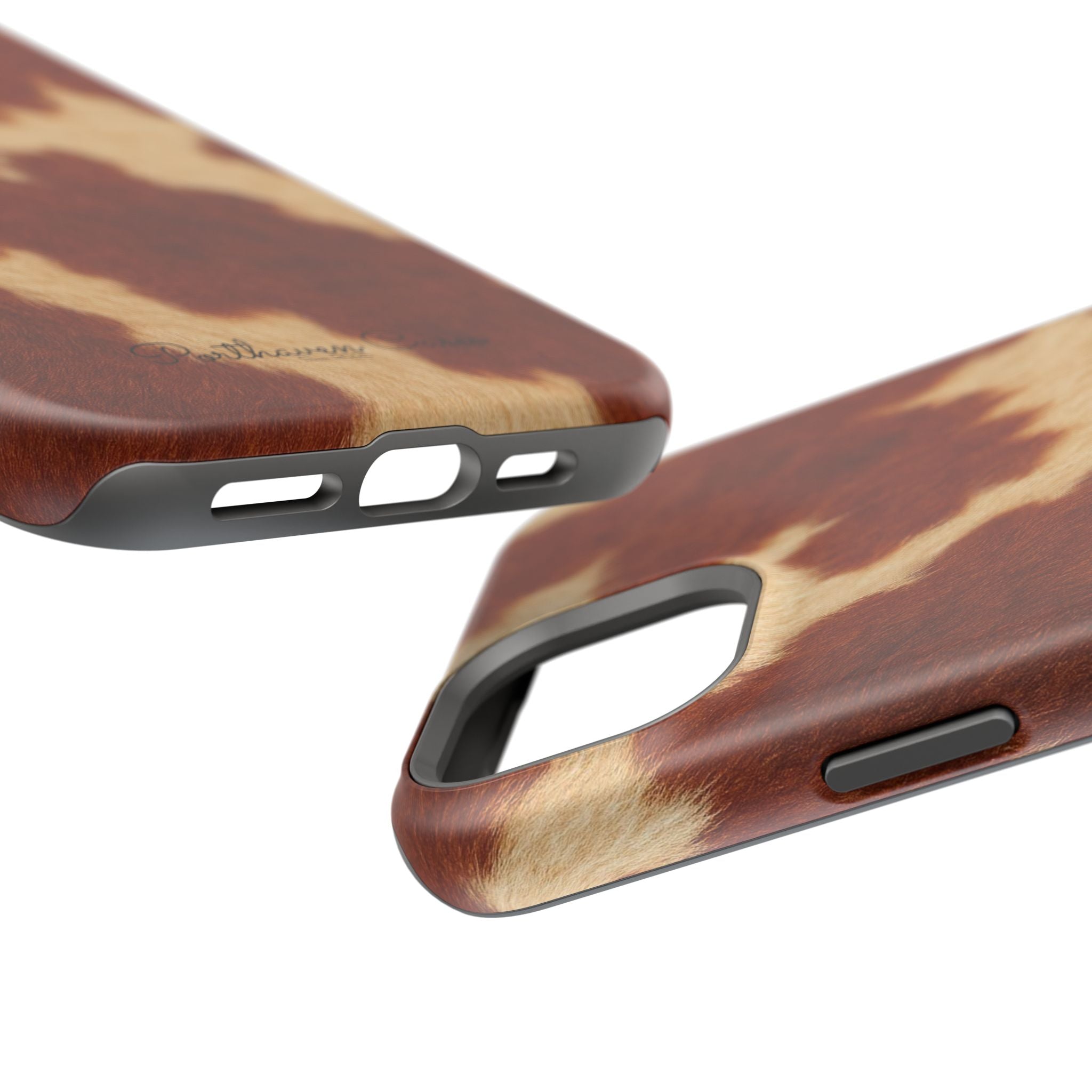 BROWN COWHIDE