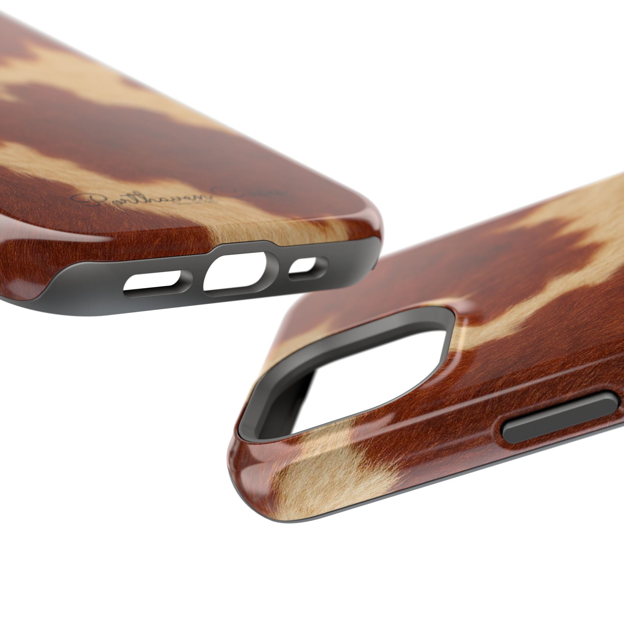 BROWN COWHIDE