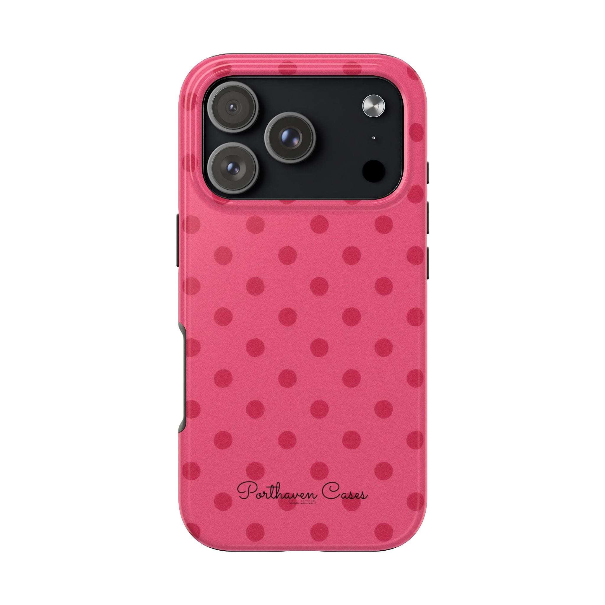 Hot Pink Polka Dots