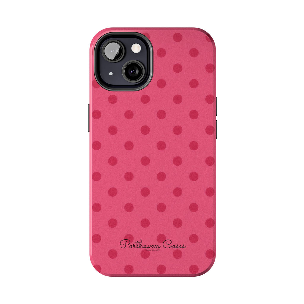 Hot Pink Polka Dots