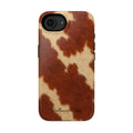 BROWN COWHIDE