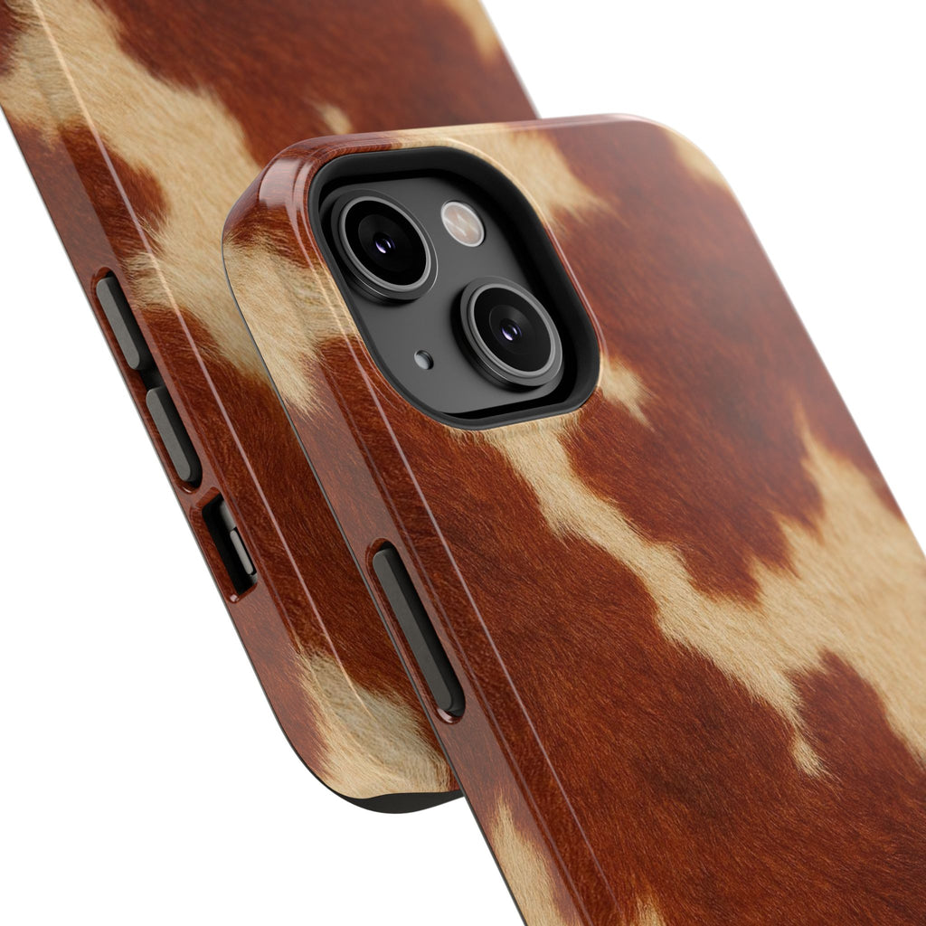 BROWN COWHIDE
