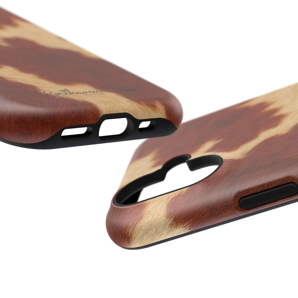BROWN COWHIDE