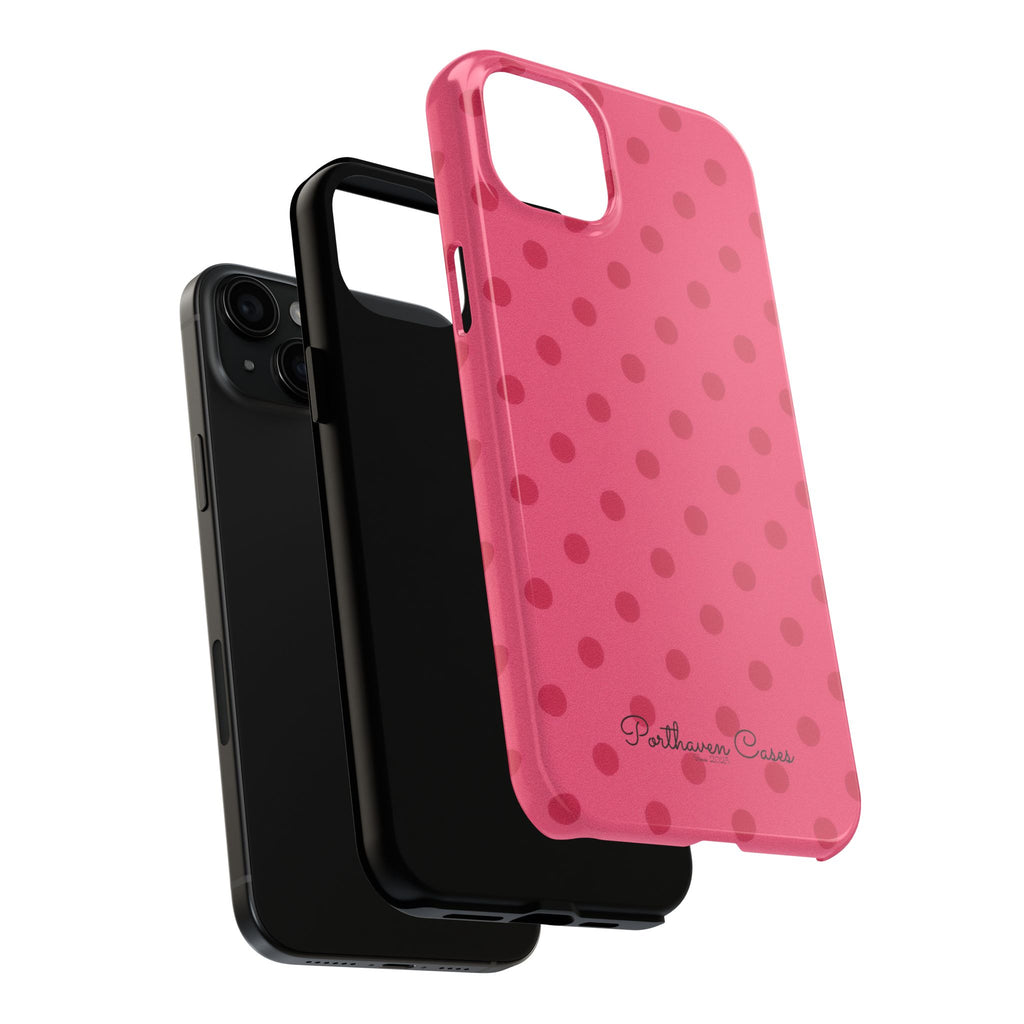 Hot Pink Polka Dots