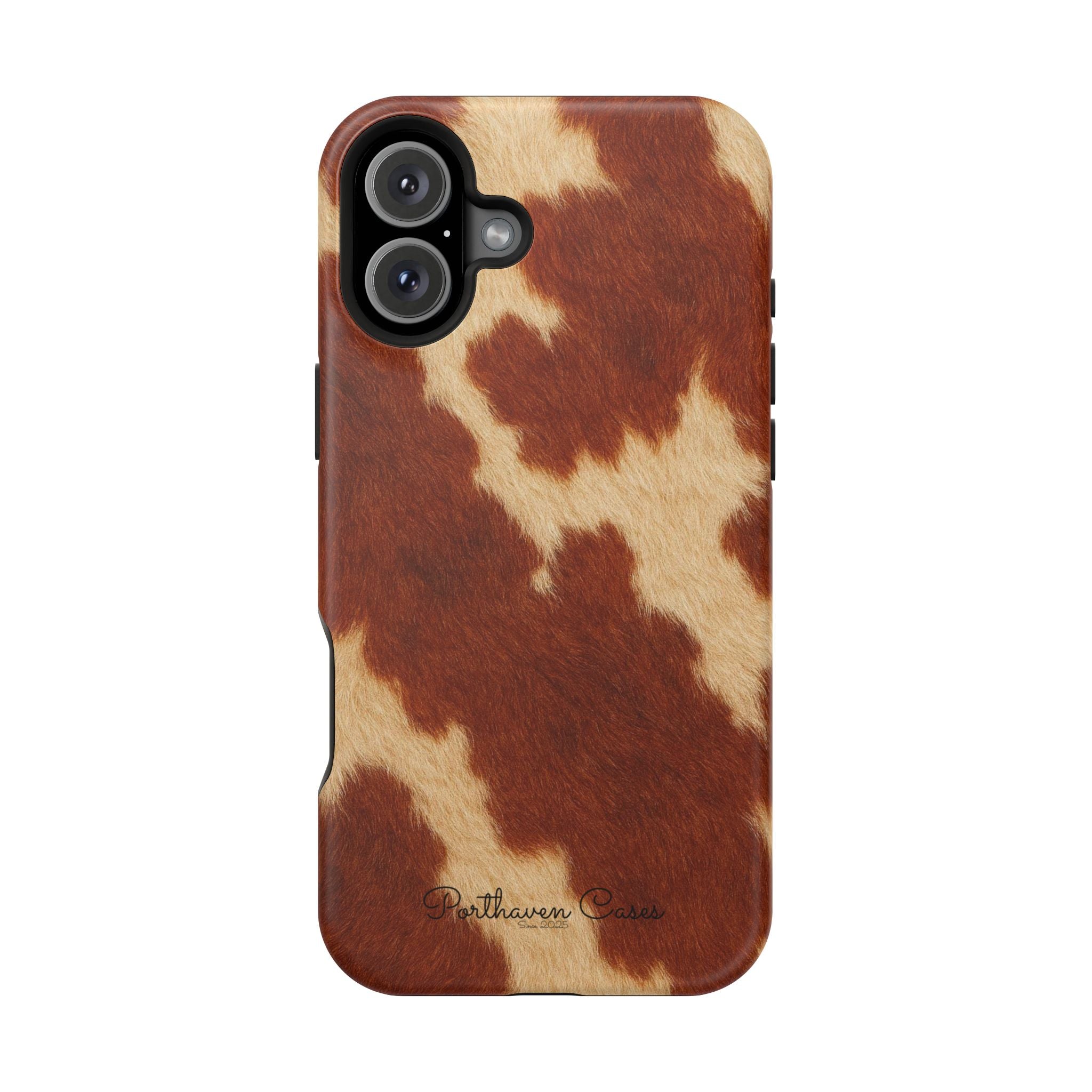 BROWN COWHIDE