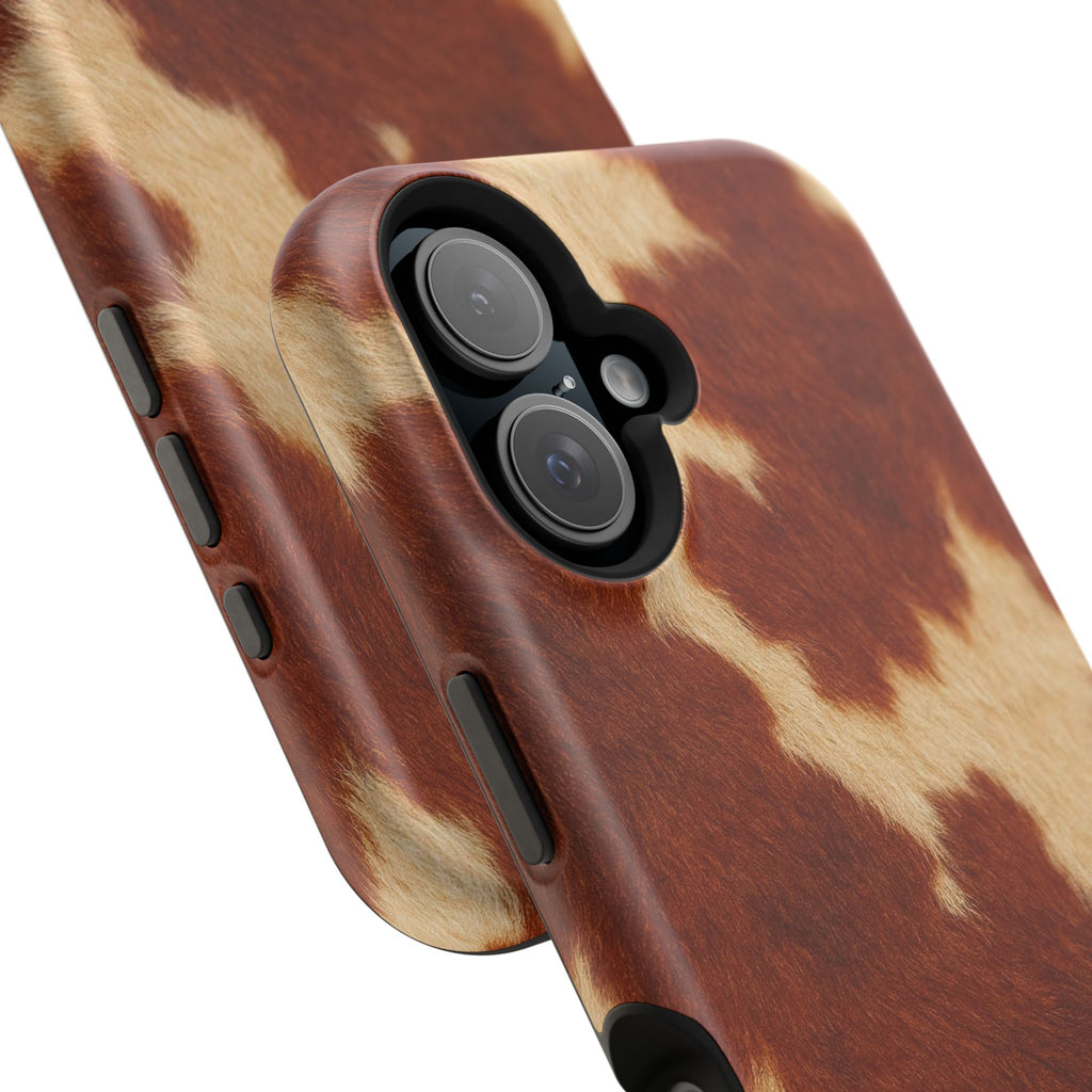 BROWN COWHIDE