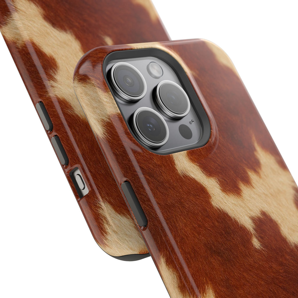 BROWN COWHIDE