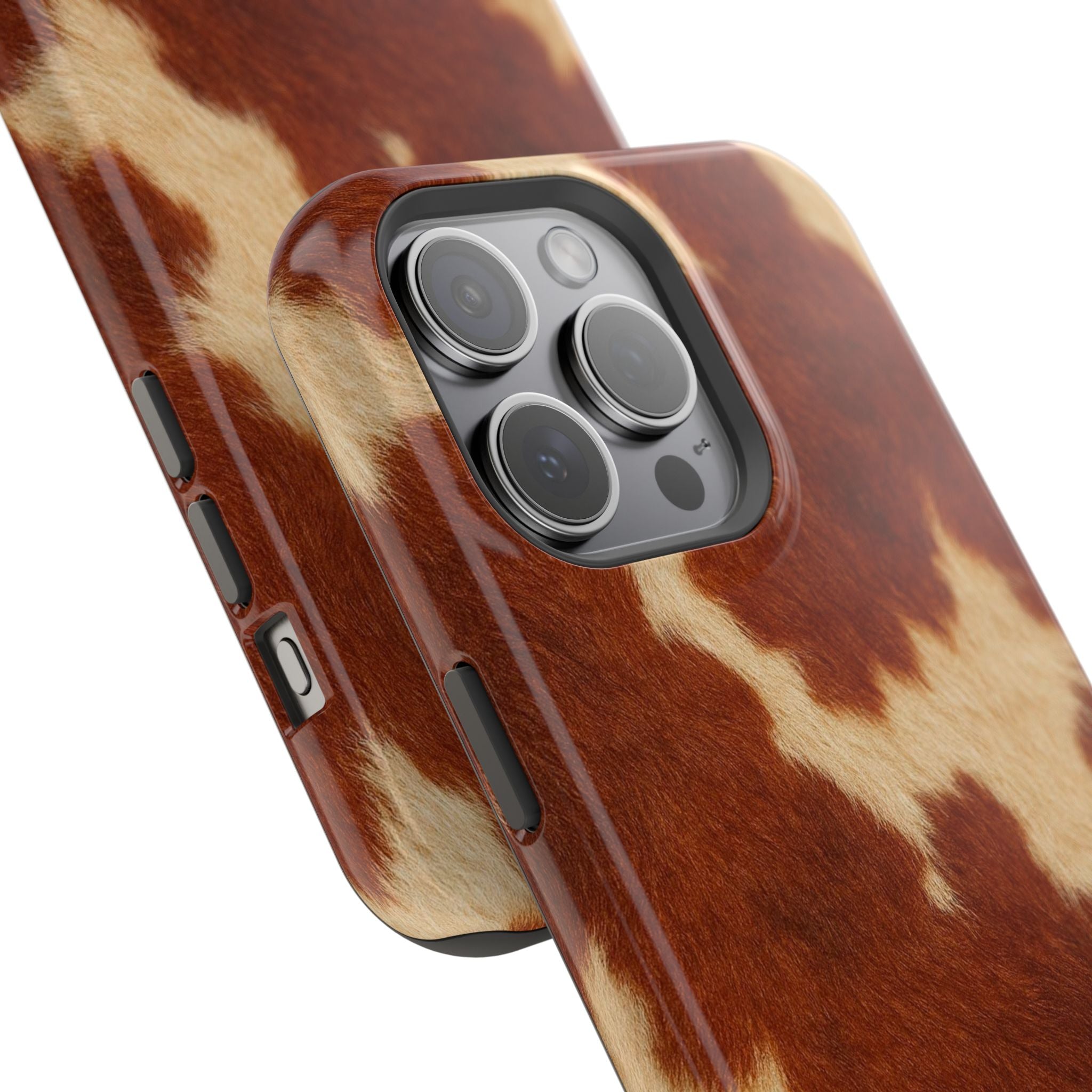 BROWN COWHIDE