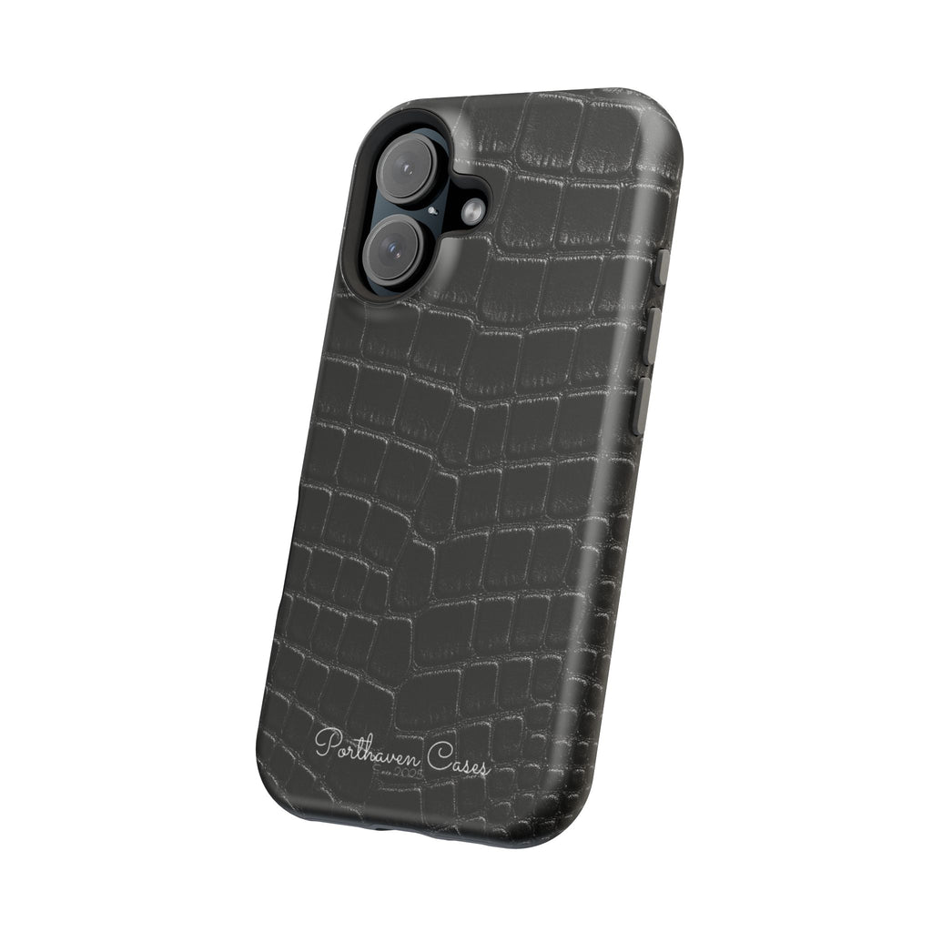 ONYX ALLIGATOR HIDE