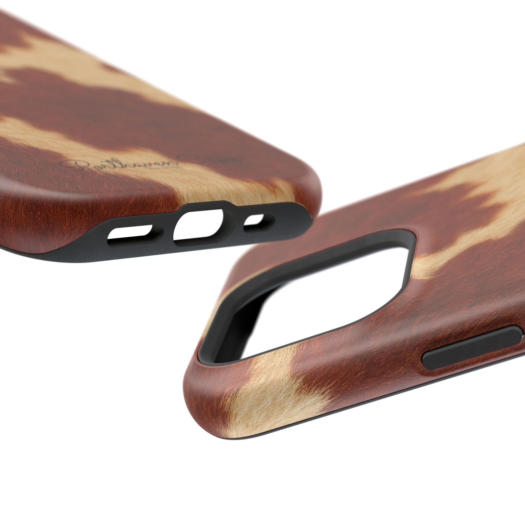 BROWN COWHIDE