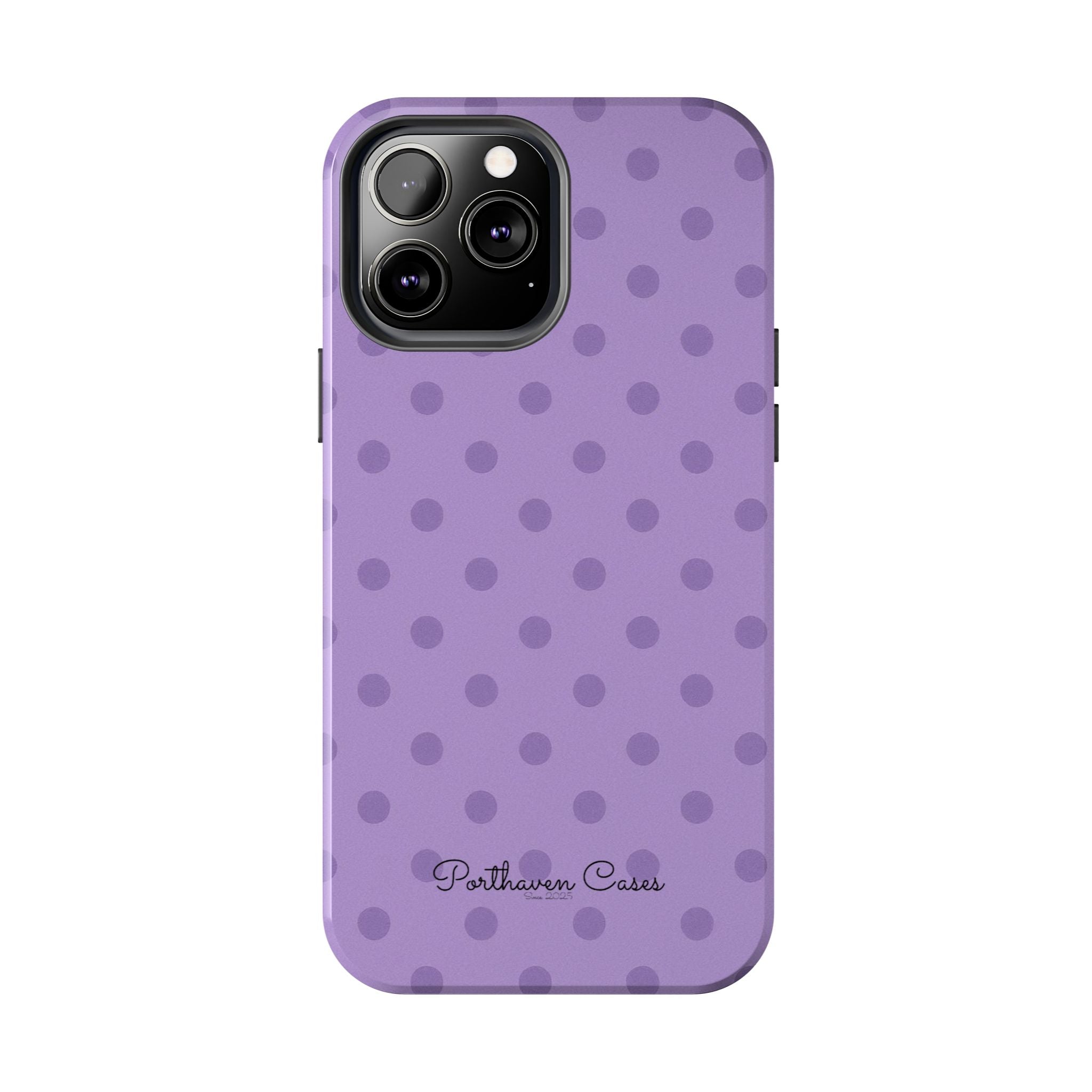 LAVENDER POLKA DOTS