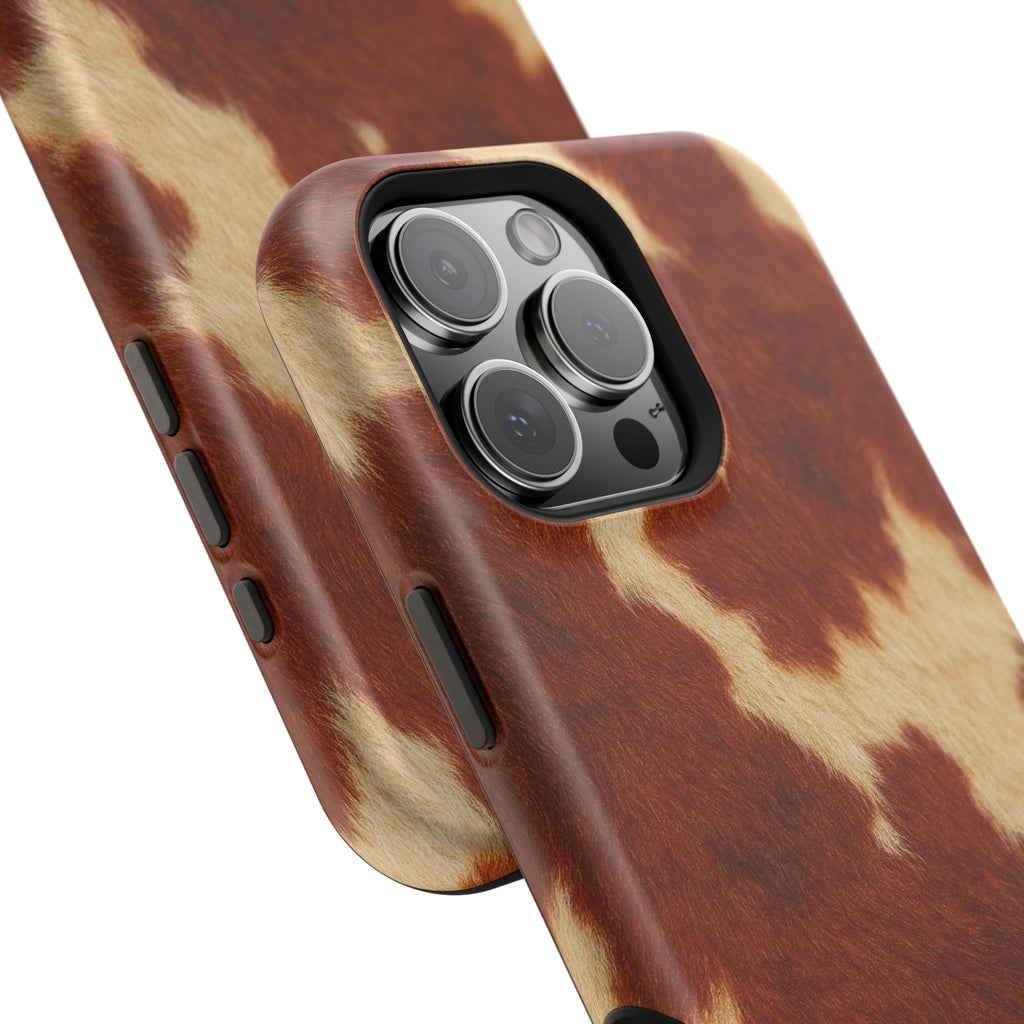 BROWN COWHIDE