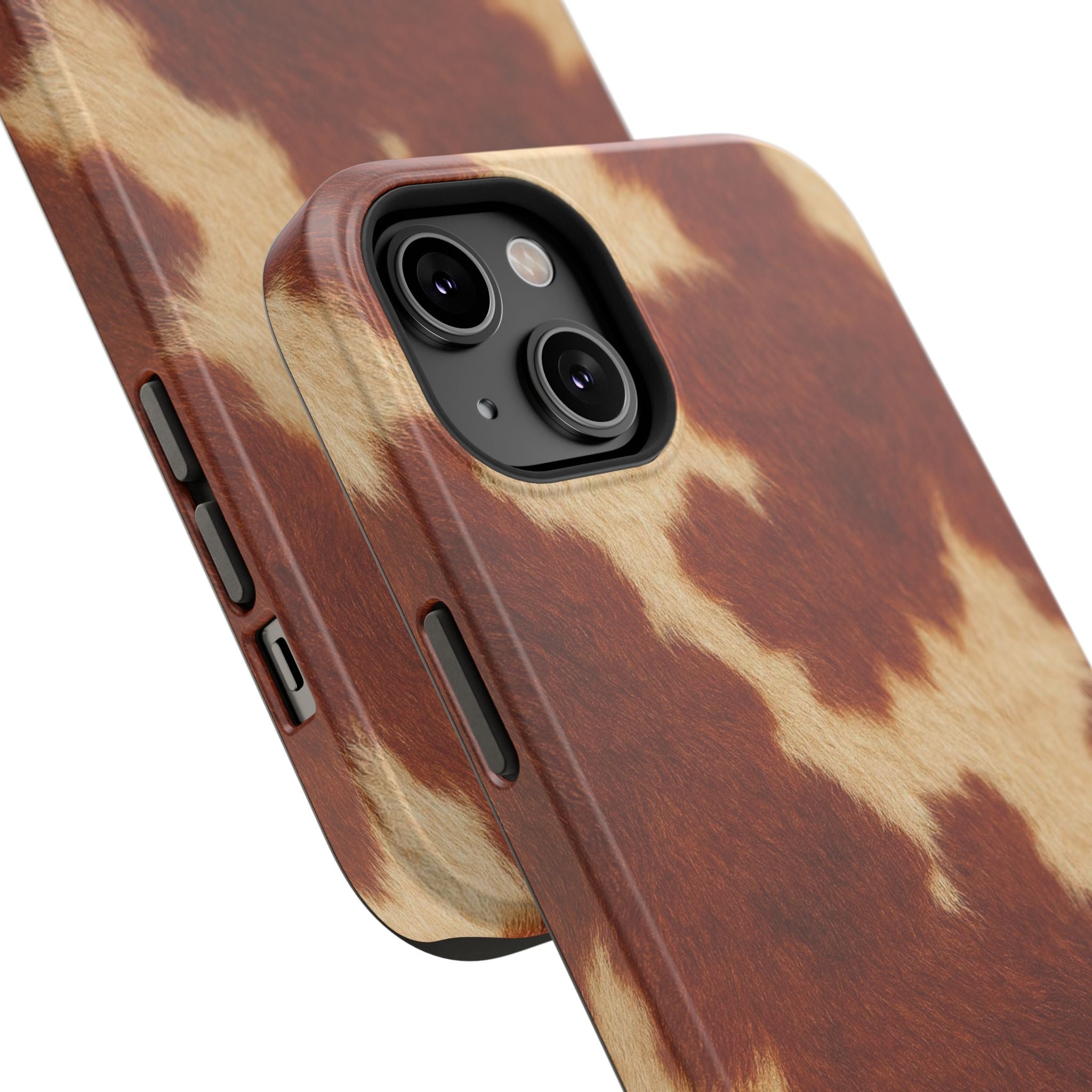 BROWN COWHIDE