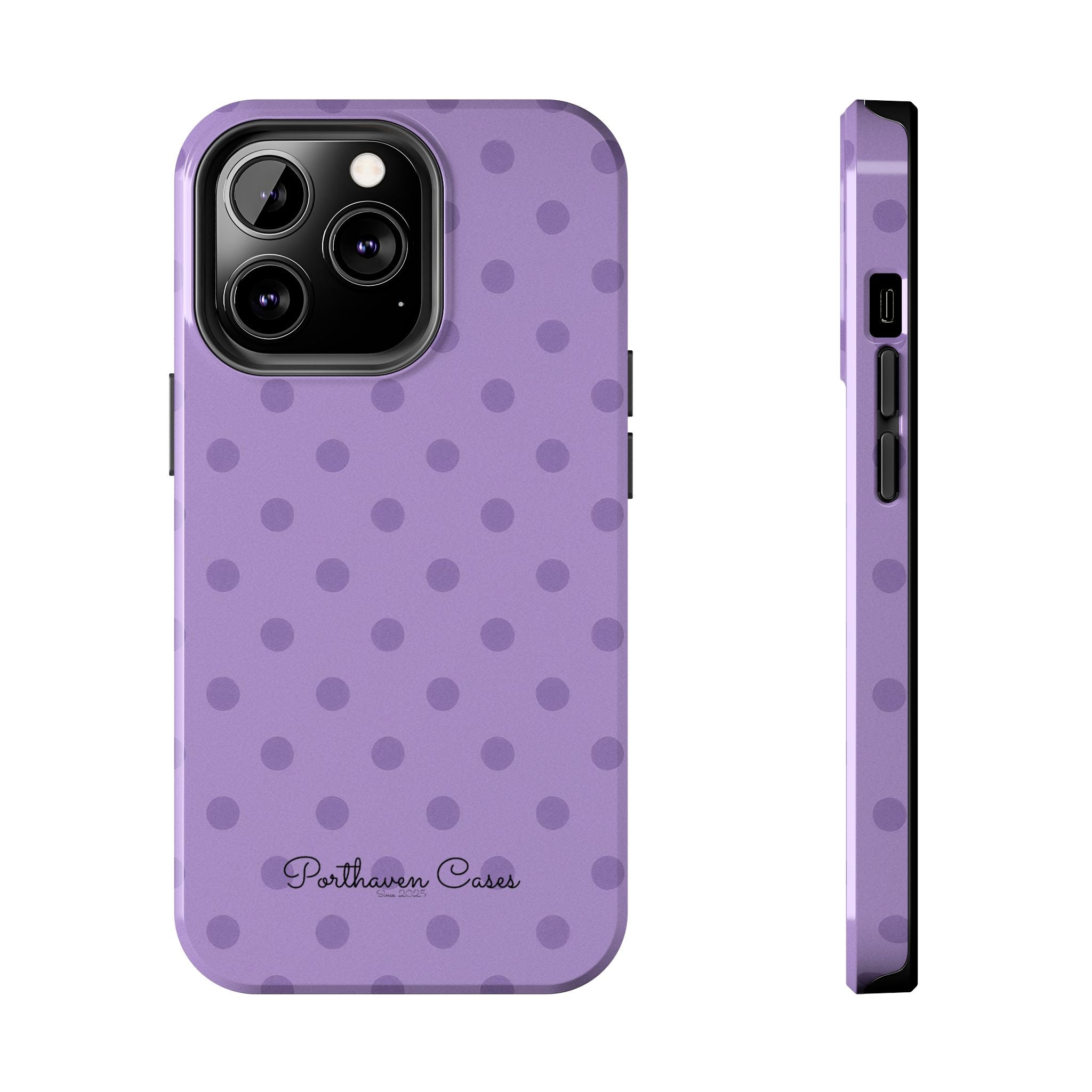 LAVENDER POLKA DOTS