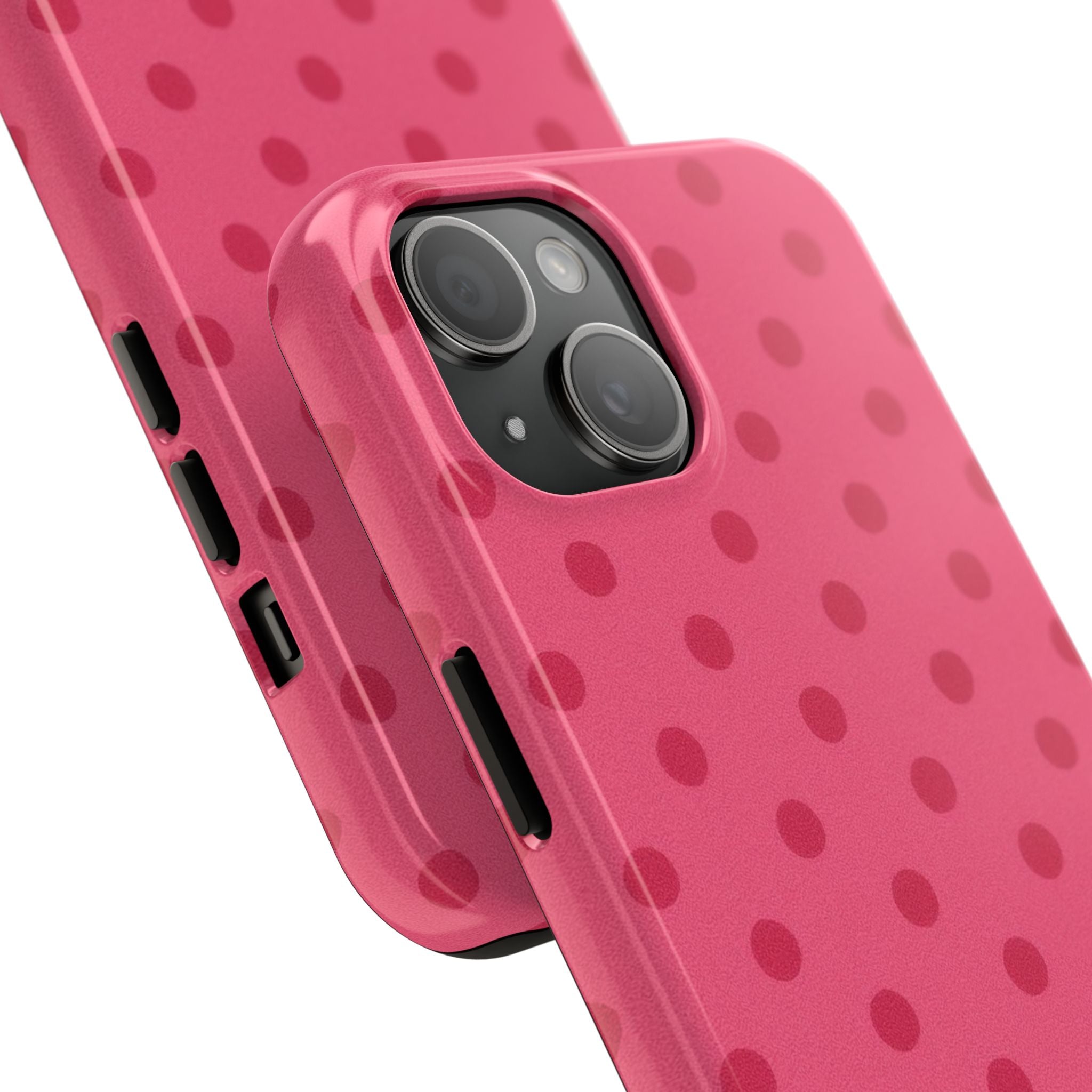 Hot Pink Polka Dots