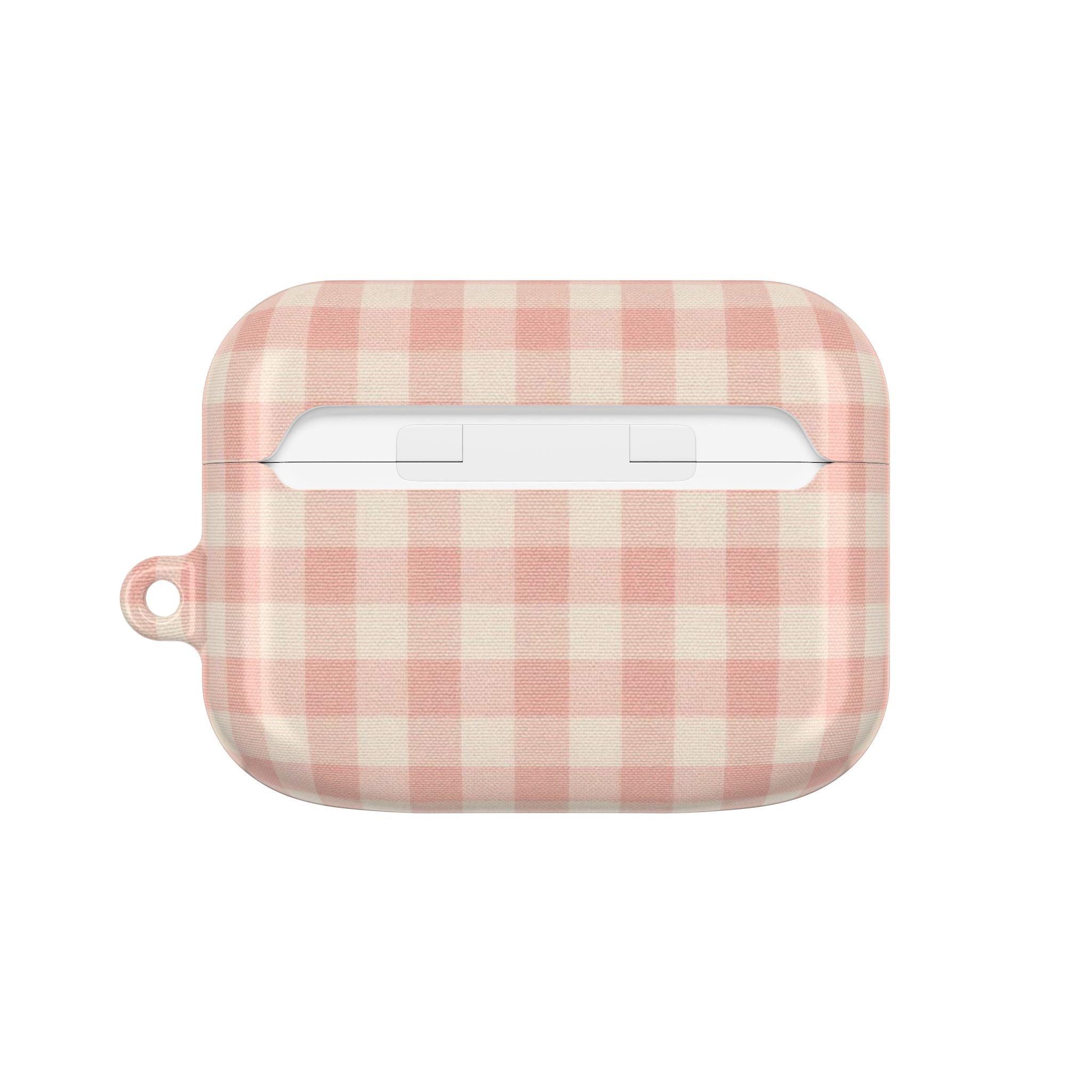 Pink Gingham | AirPods Case