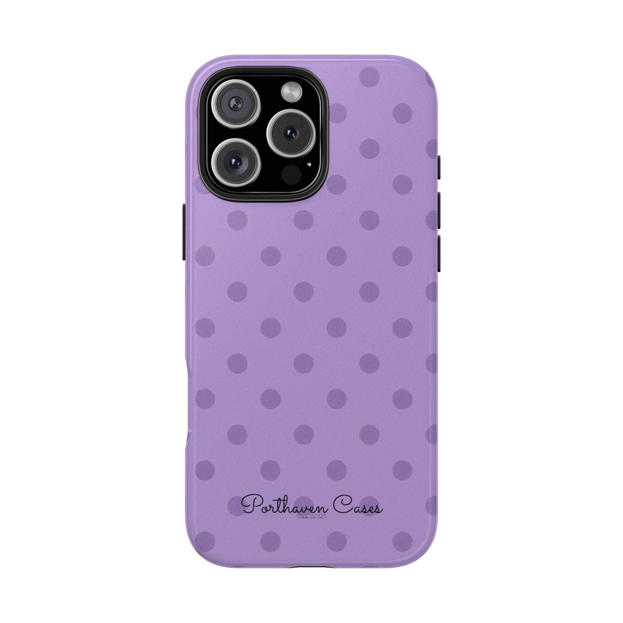 LAVENDER POLKA DOTS