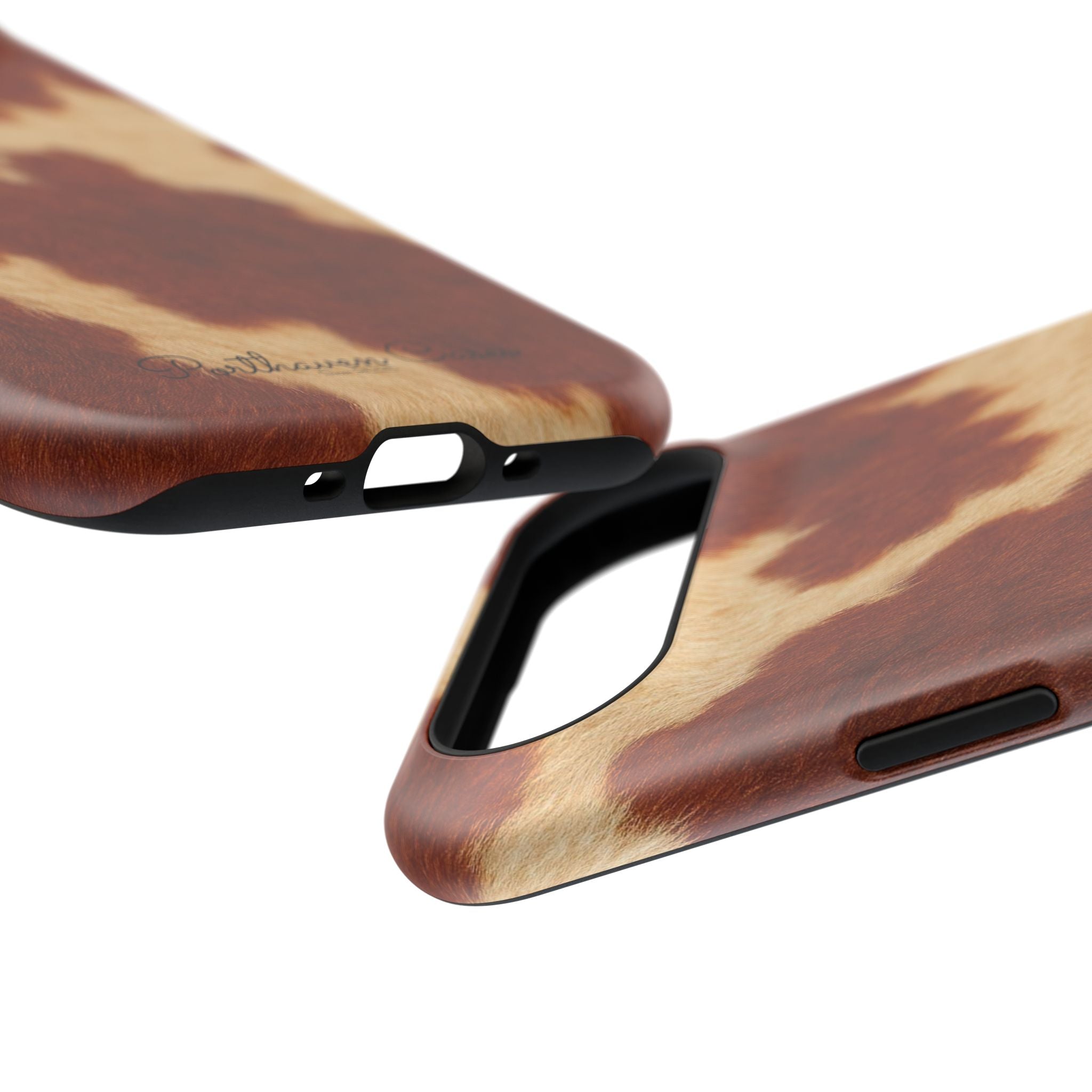 BROWN COWHIDE